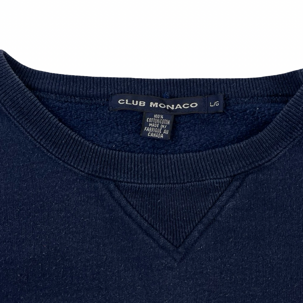 Vintage Club Monaco Crewneck Navy