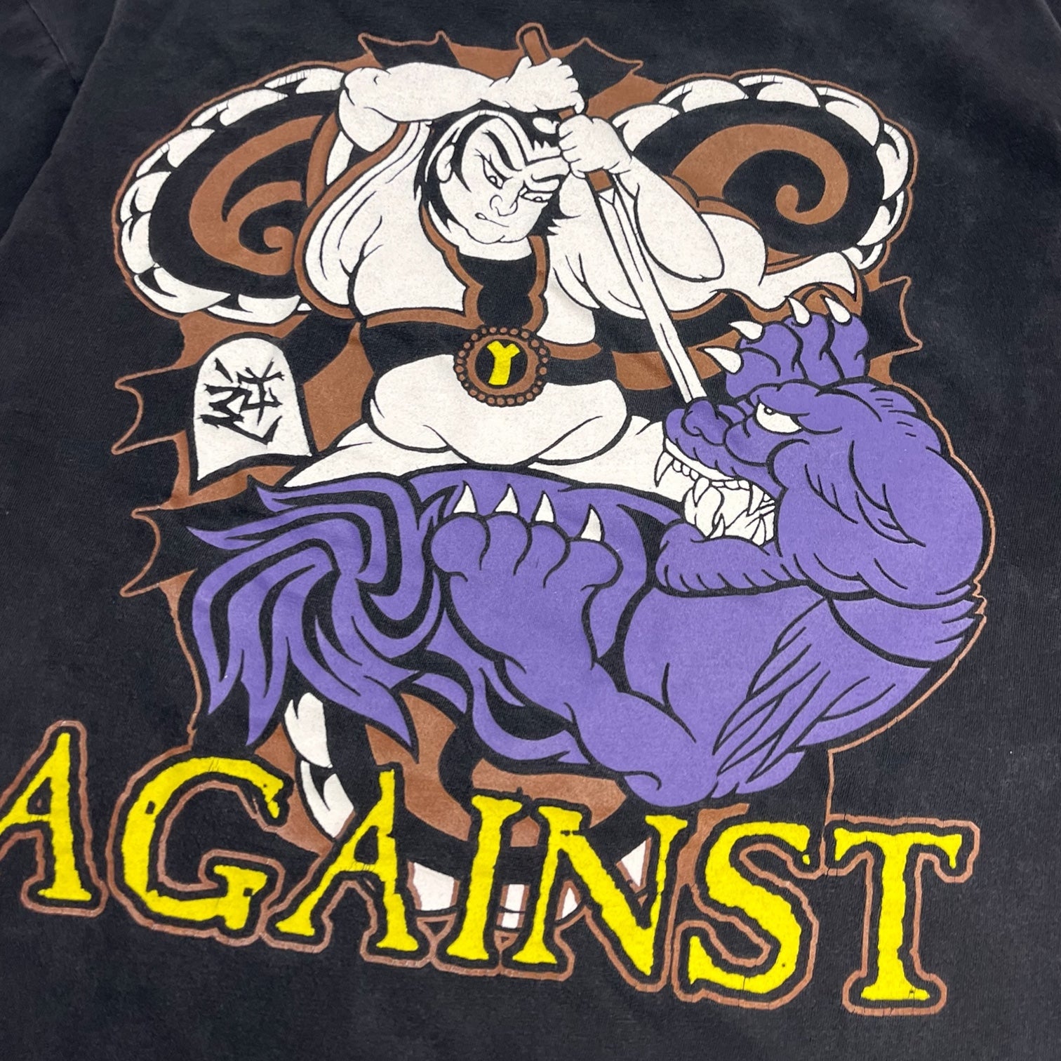 1999 Sepultura 'Against' Metal Band T-Shirt