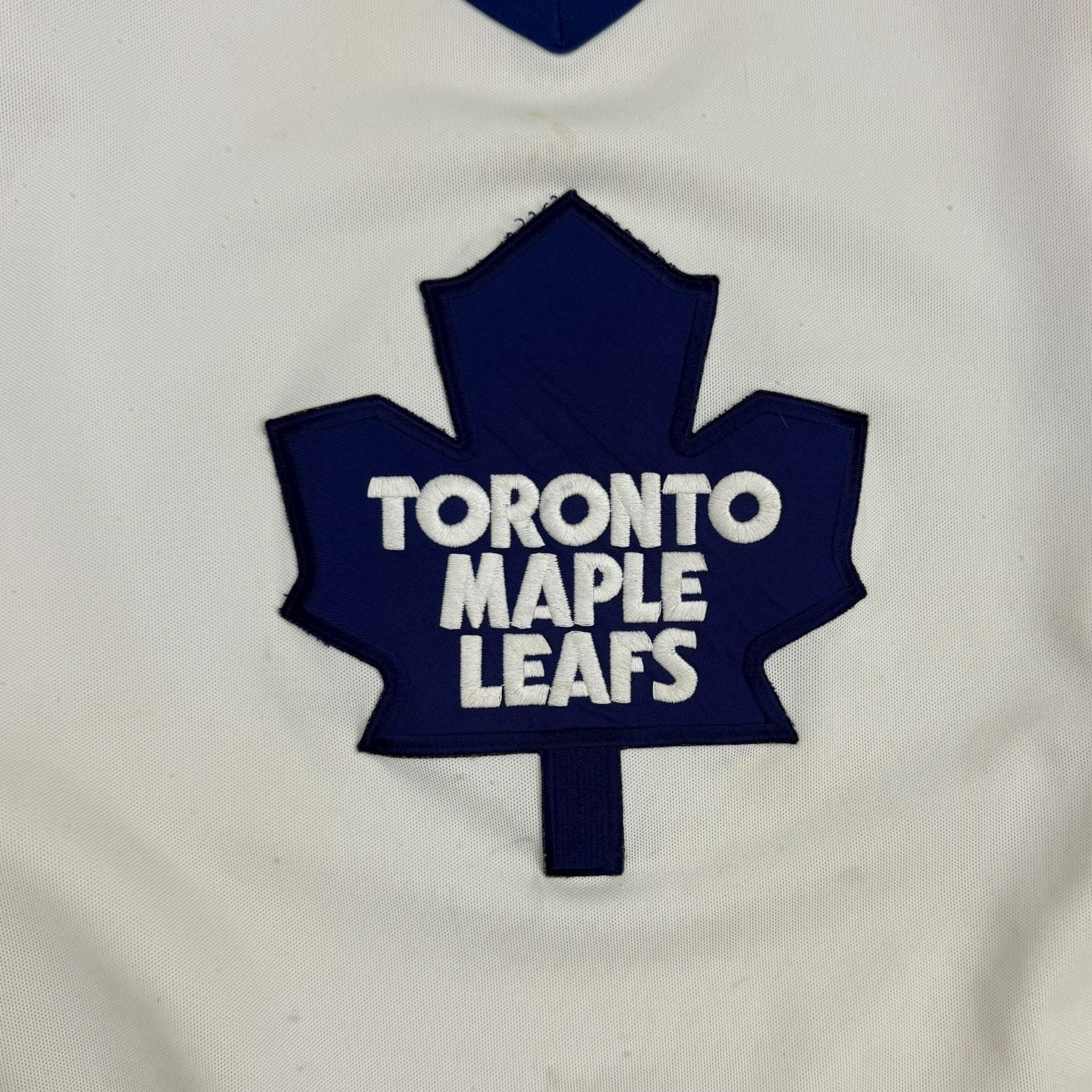 Vintage CCM Toronto Maple Leafs Away Jersey White