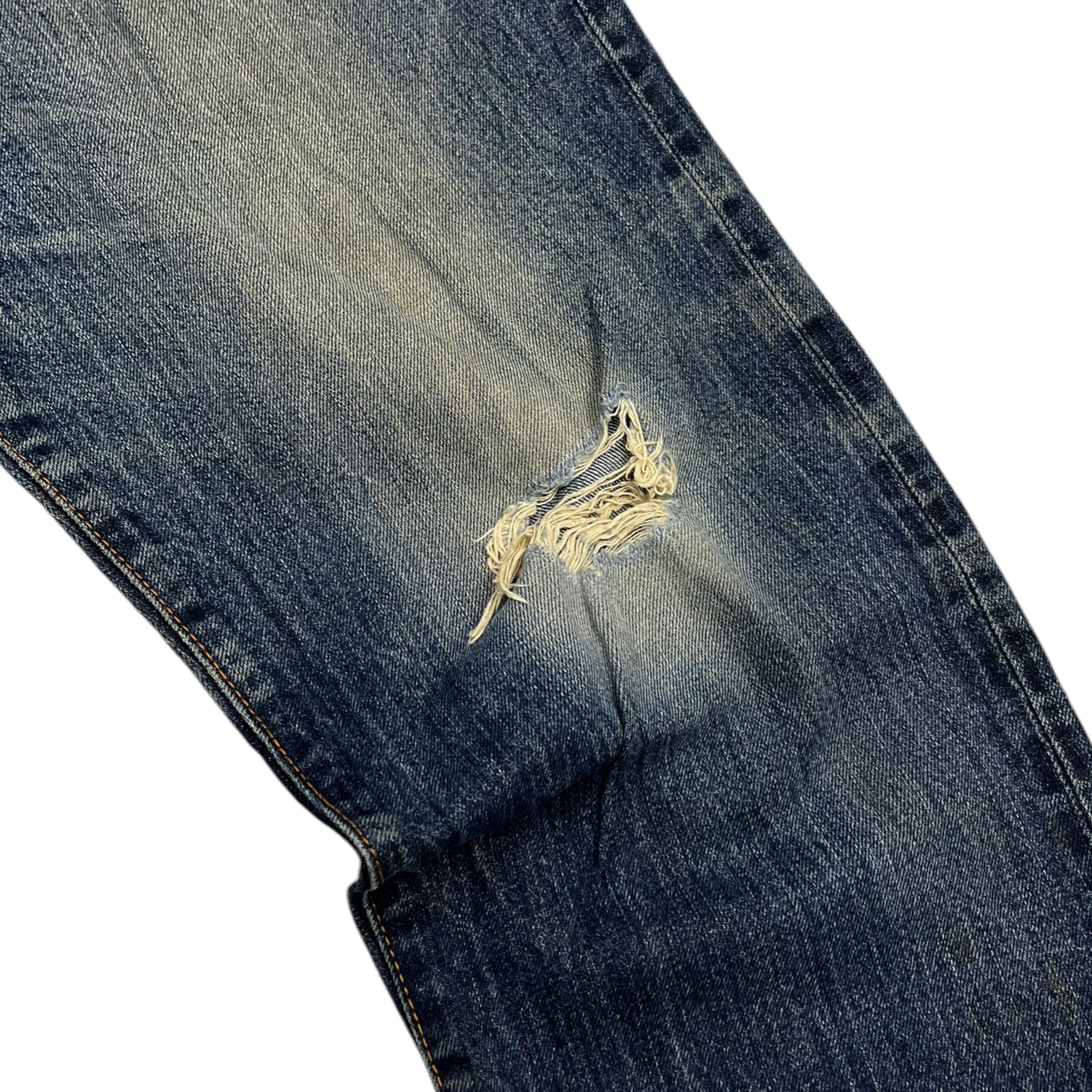 Vintage Y2K Evisu Distressed Denim Jeans