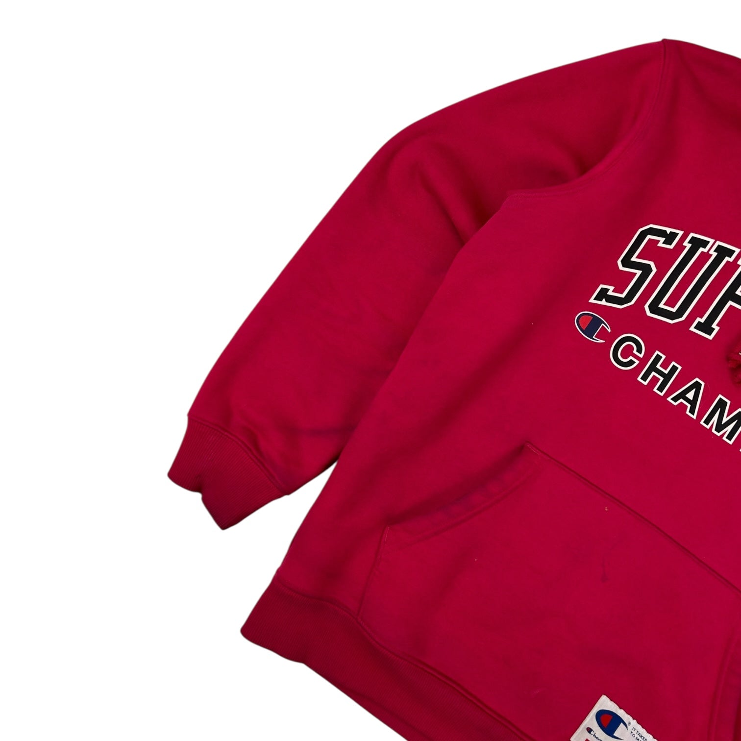 Supreme Champion Hoodie Pink