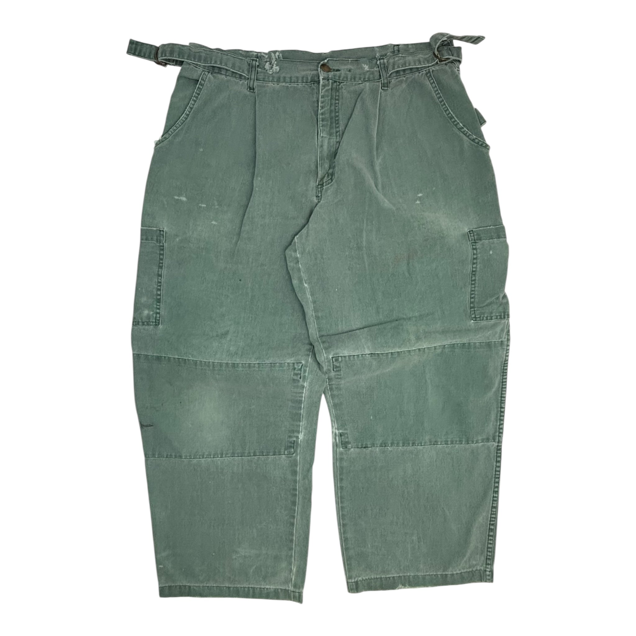 Vintage Lee Valley Canadian Hike Bottoms Washed Teal