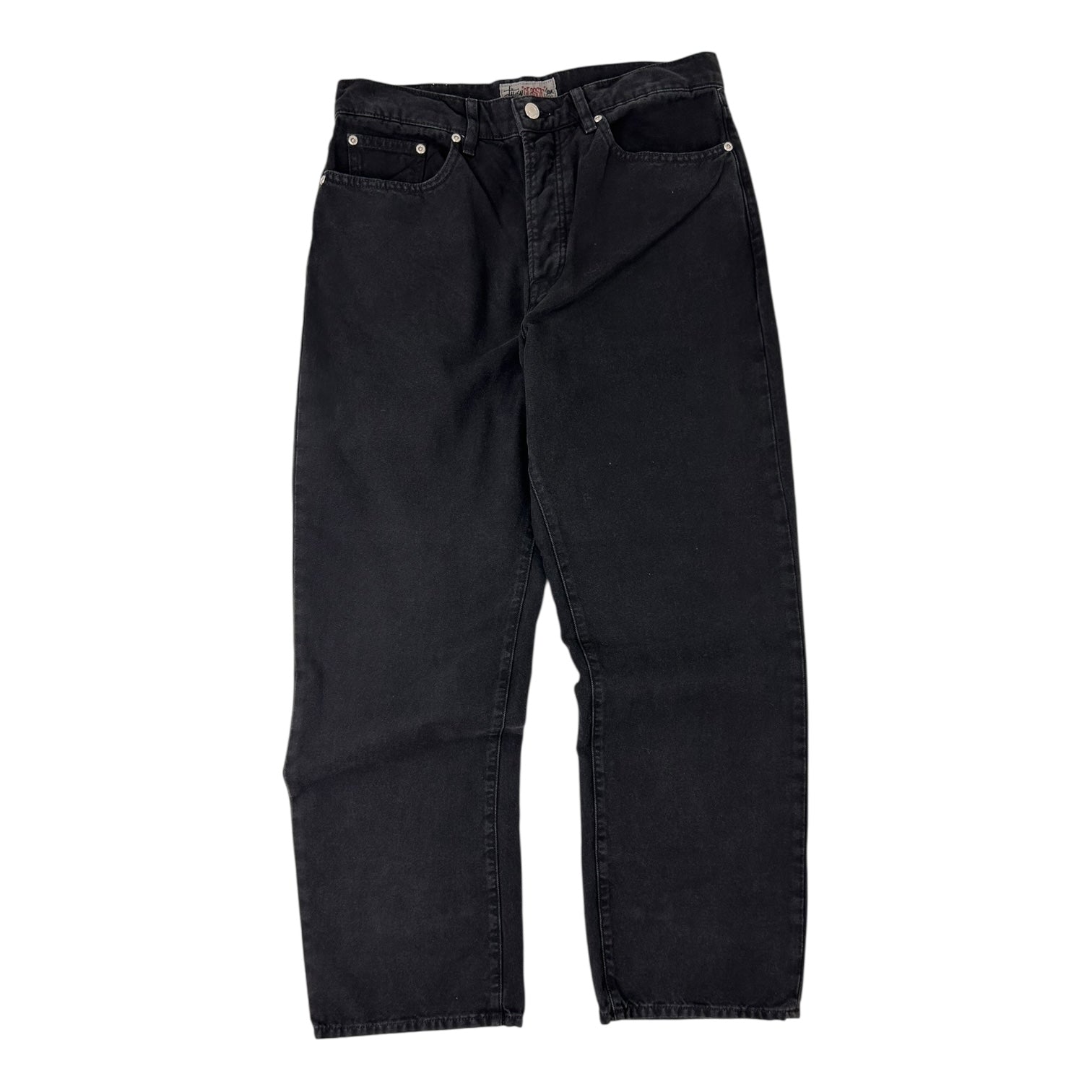Stussy Classic Jeans Canvas Black Pants