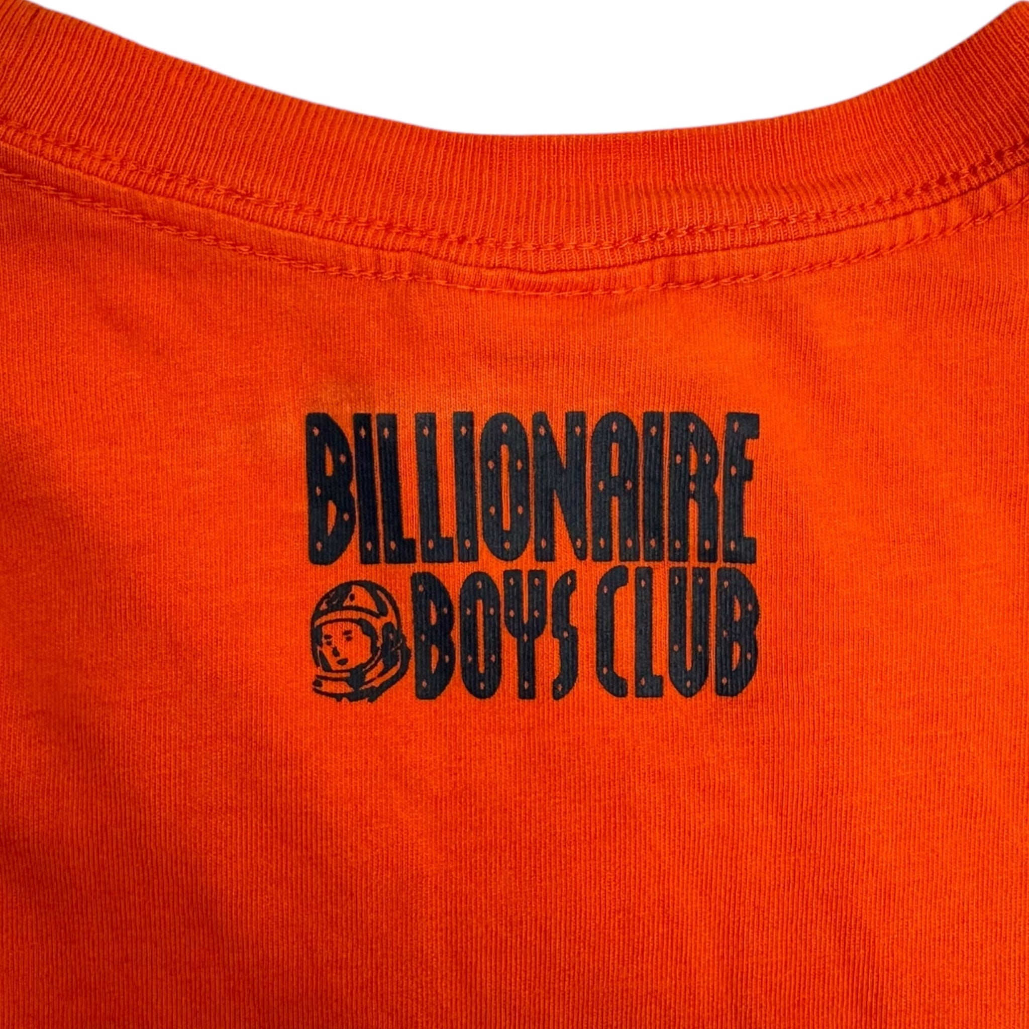 Billionaire Boys Club Big Logo Space Man Tee Orange