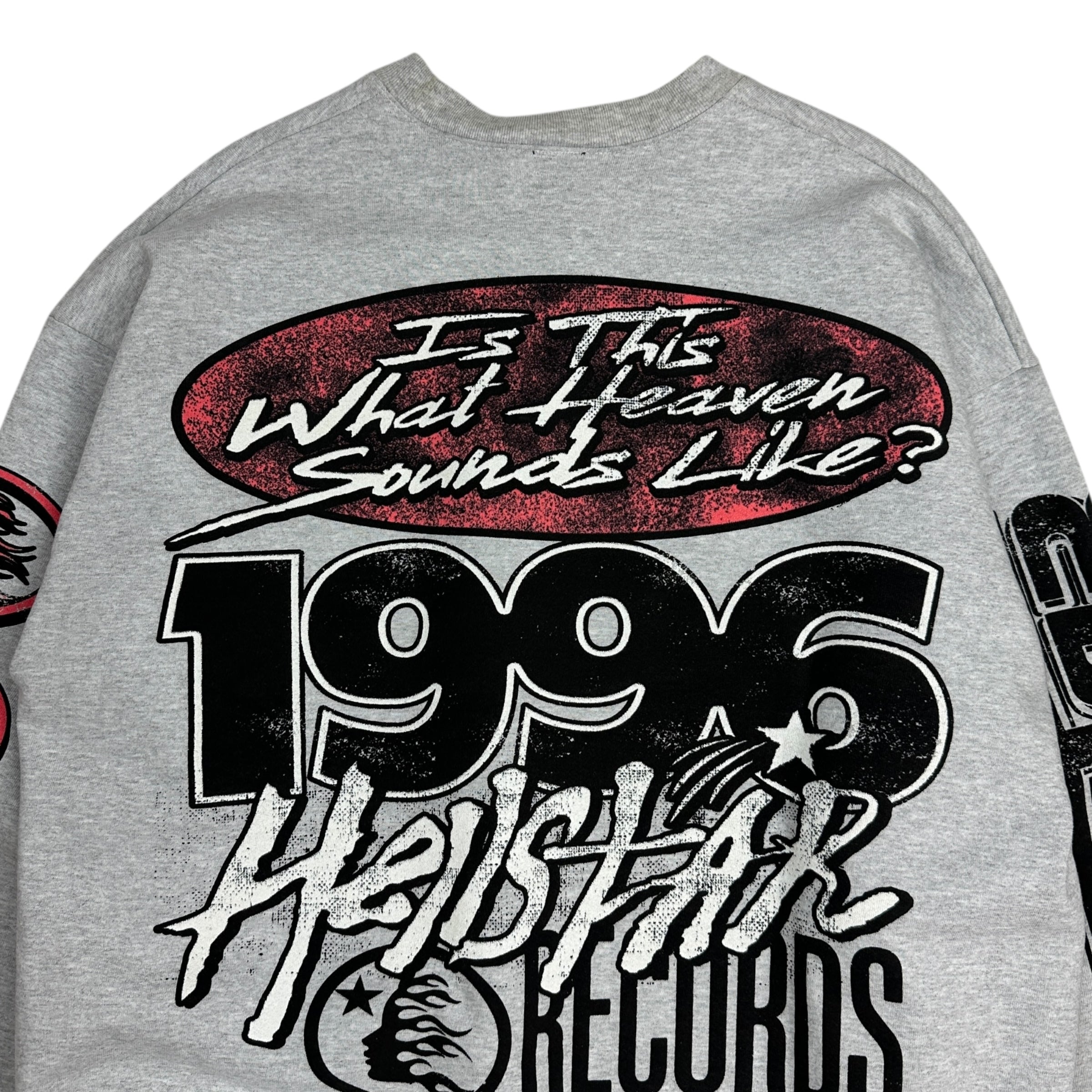 Hellstar Studios Records Crewneck Heather Grey