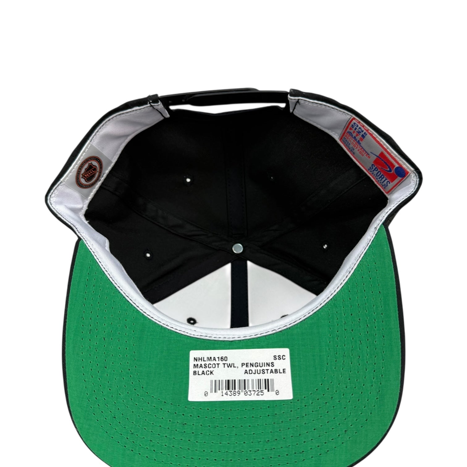 Vintage Sports Specialties Pittsburgh Penguins Logo Hat Black