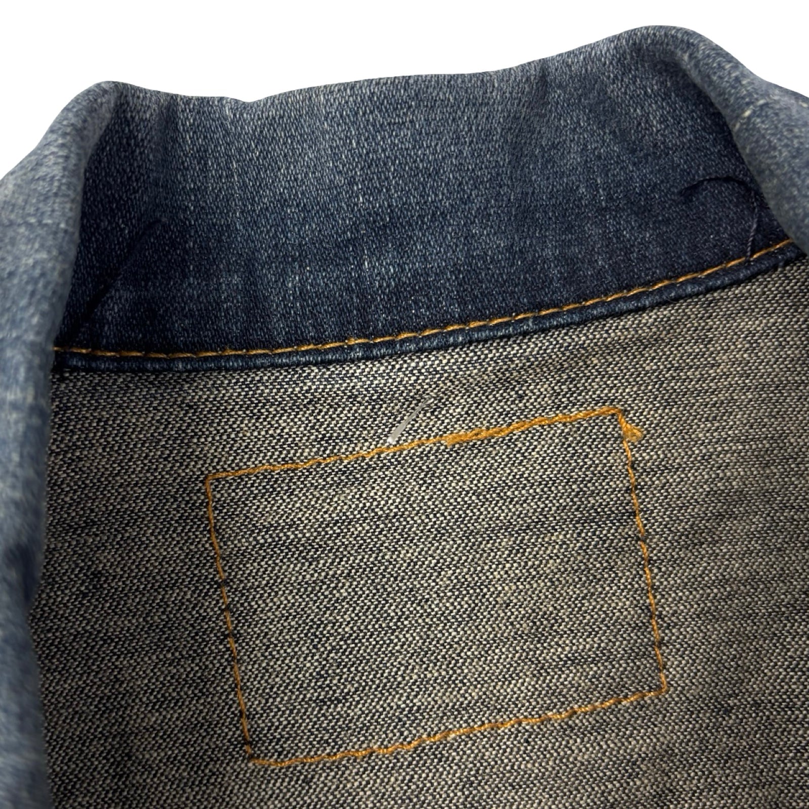 (W) Vintage Y2K True Religion Denim Jacket Dark Wash