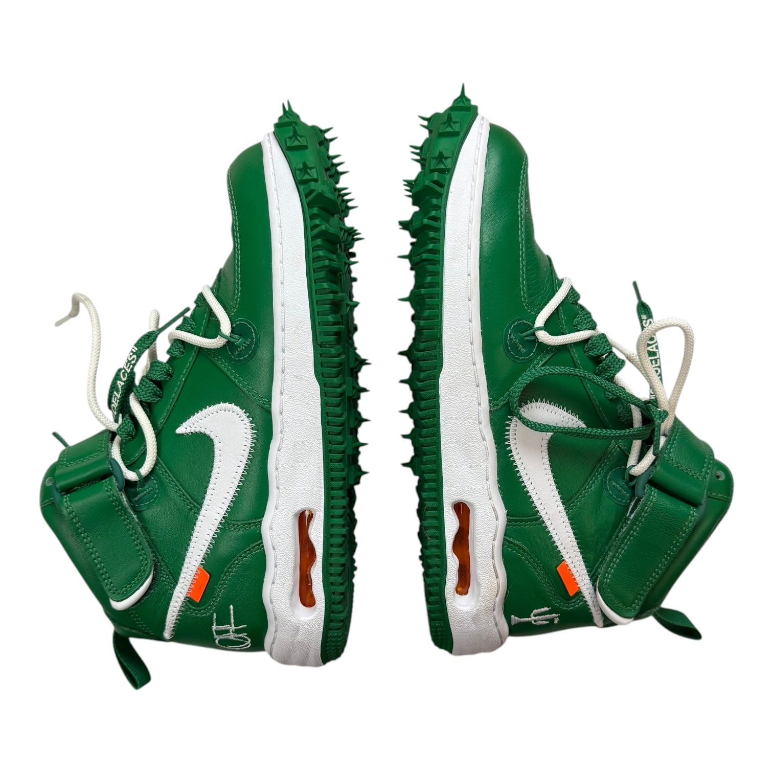 Nike Air Force 1 Mid Off-White Pine Green