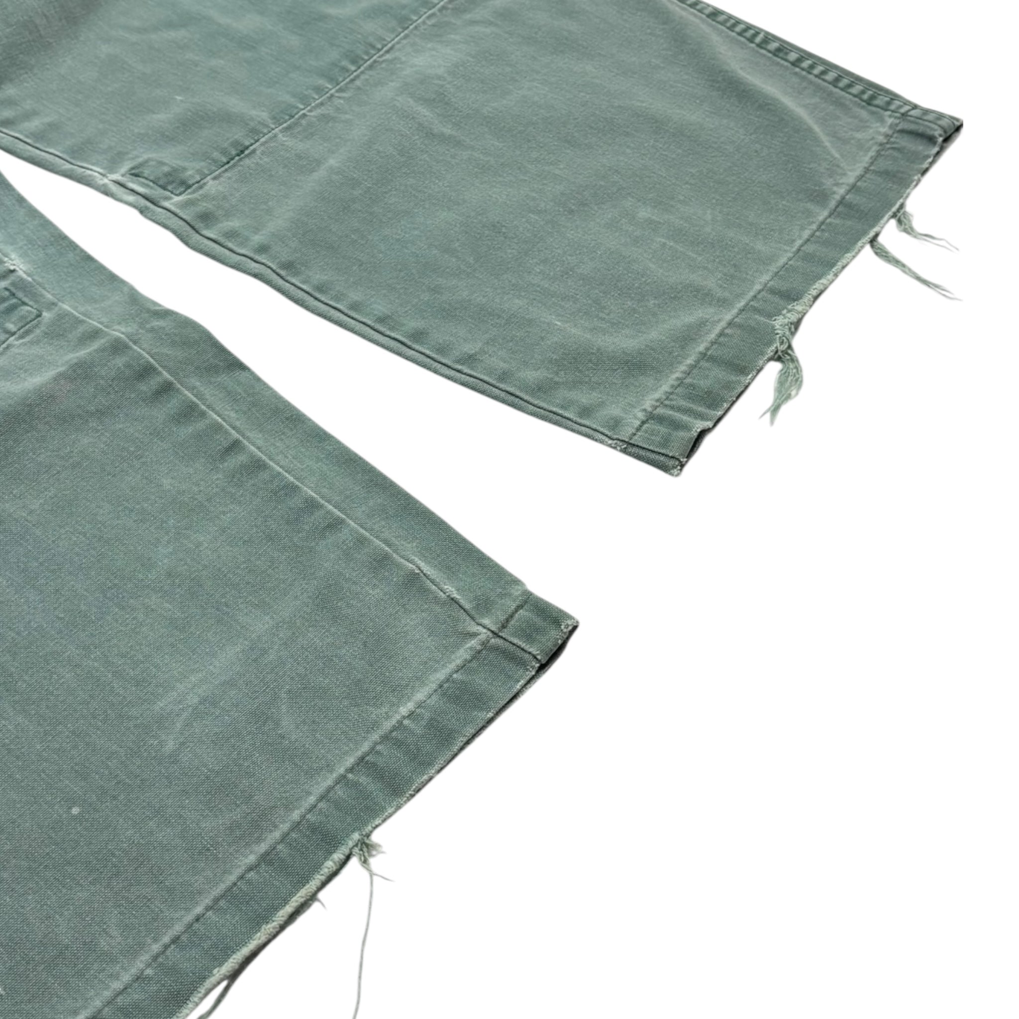 Vintage Lee Valley Canadian Hike Bottoms Washed Teal