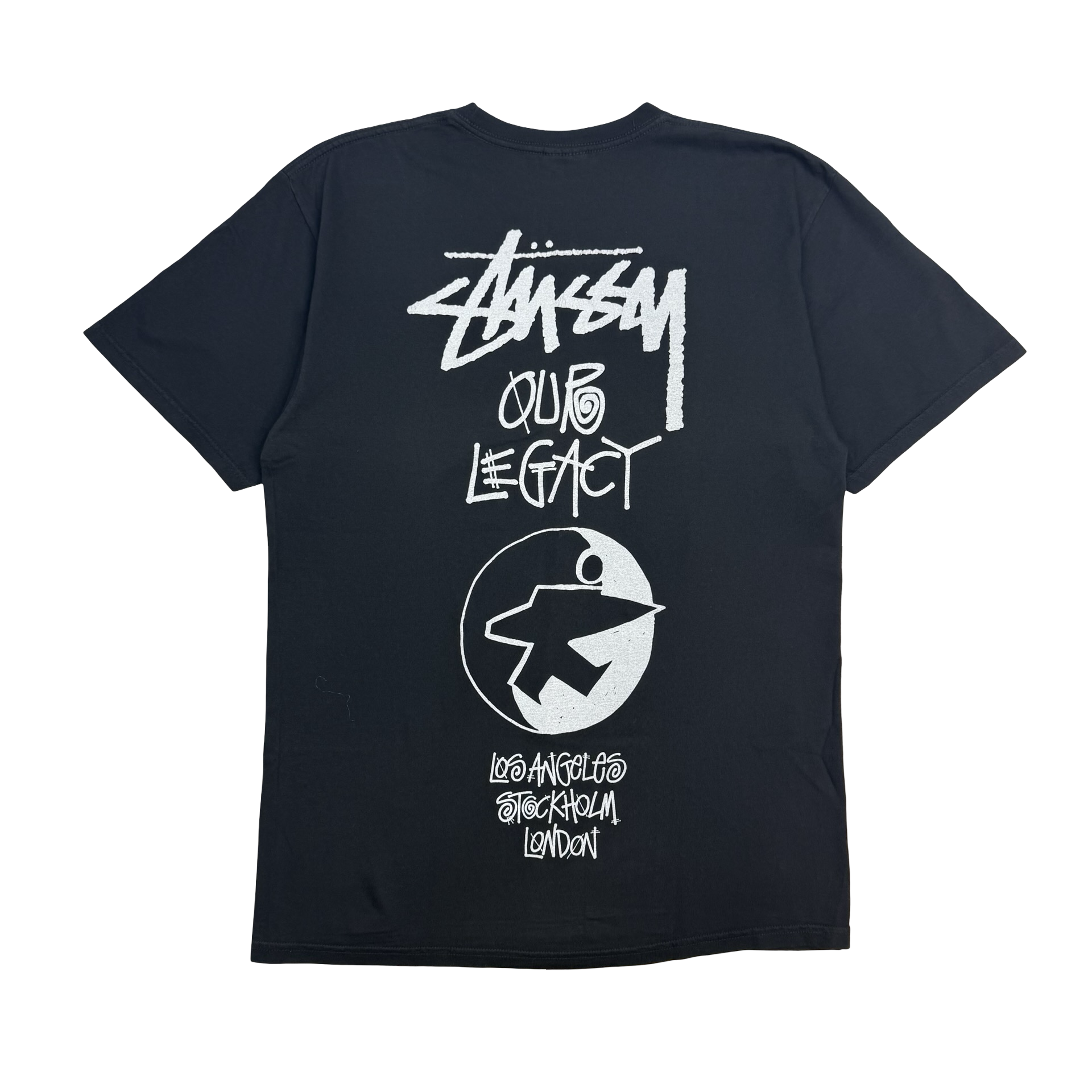 Stussy x Our Legacy Work Shop Surfman Tee Black