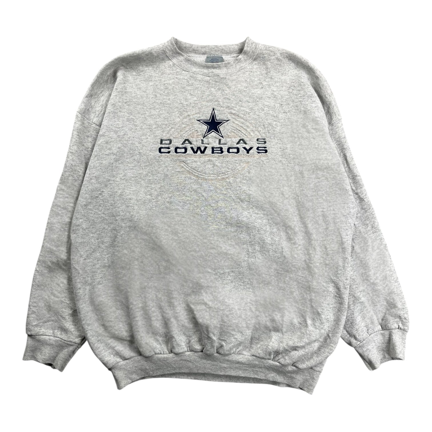 Vintage Dallas Cowboys Crewneck Light Grey