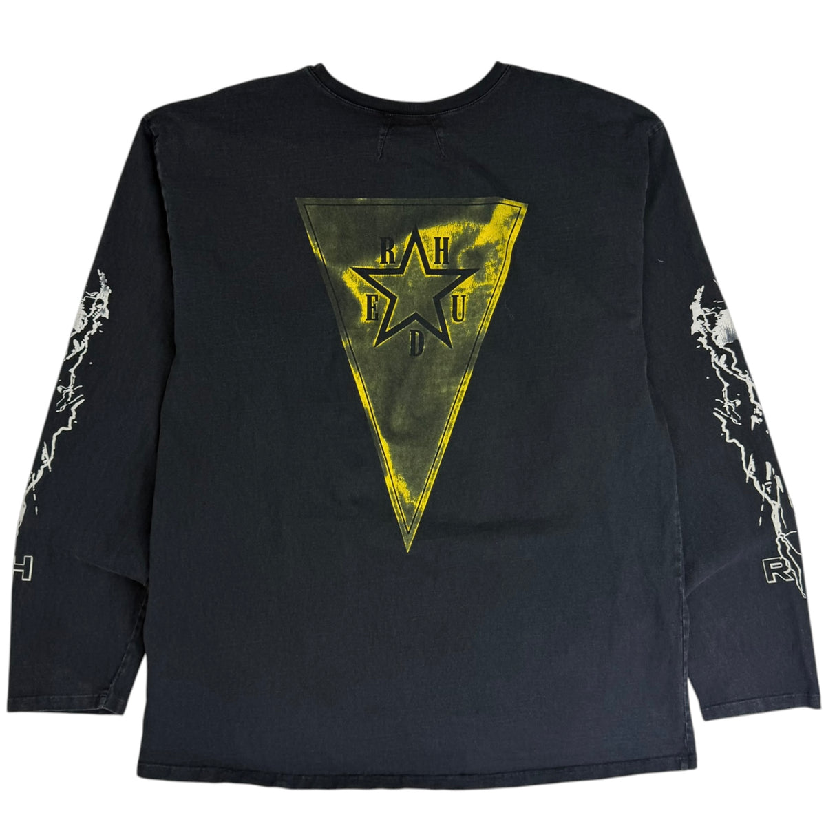 Rhude Eagle Moto Longsleeve Tee Black