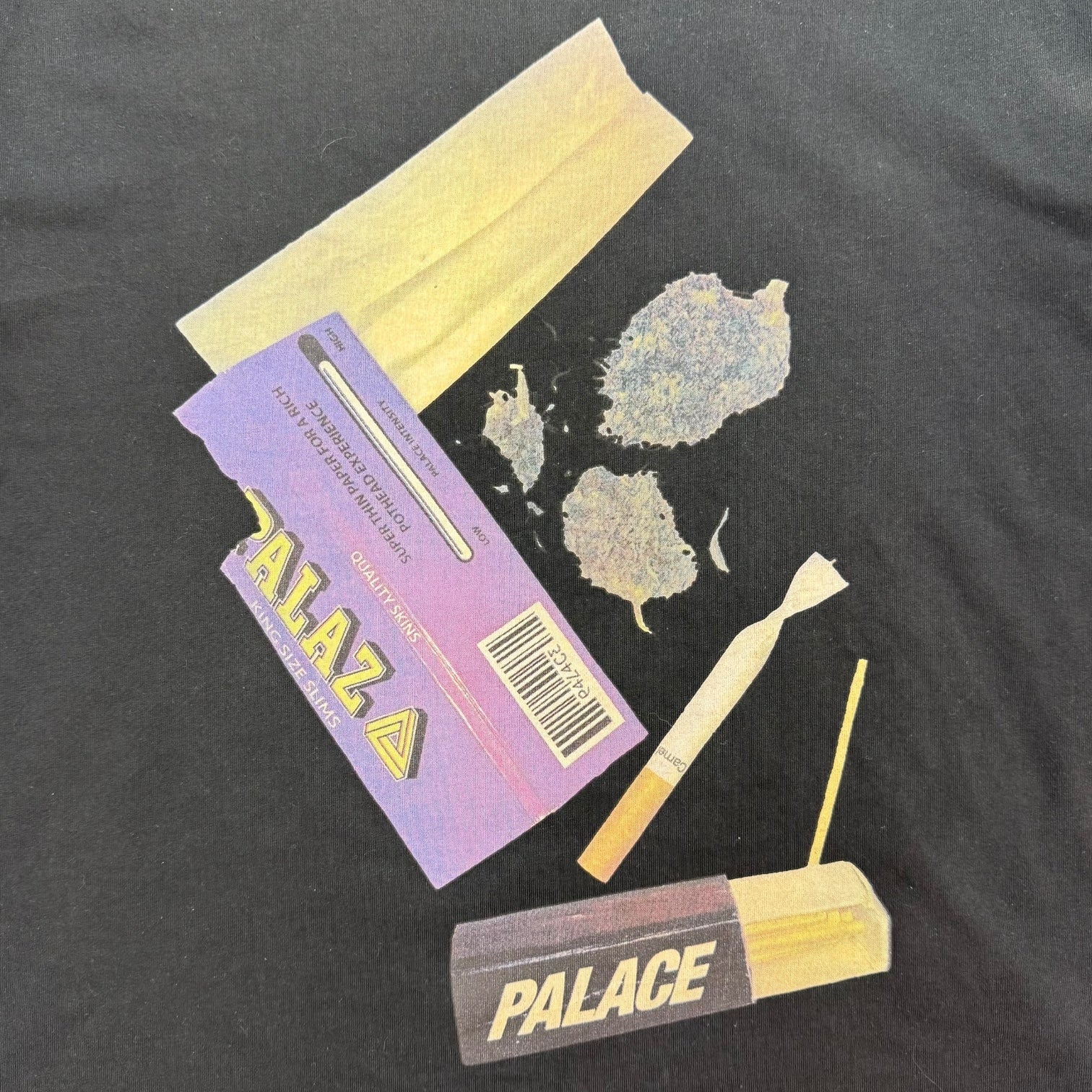 Palace Skin Up Monsieur Tee Black