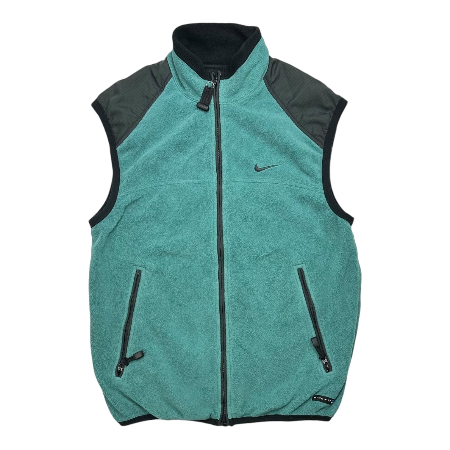 Vintage Nike ACG Fleece Vest Turqoise