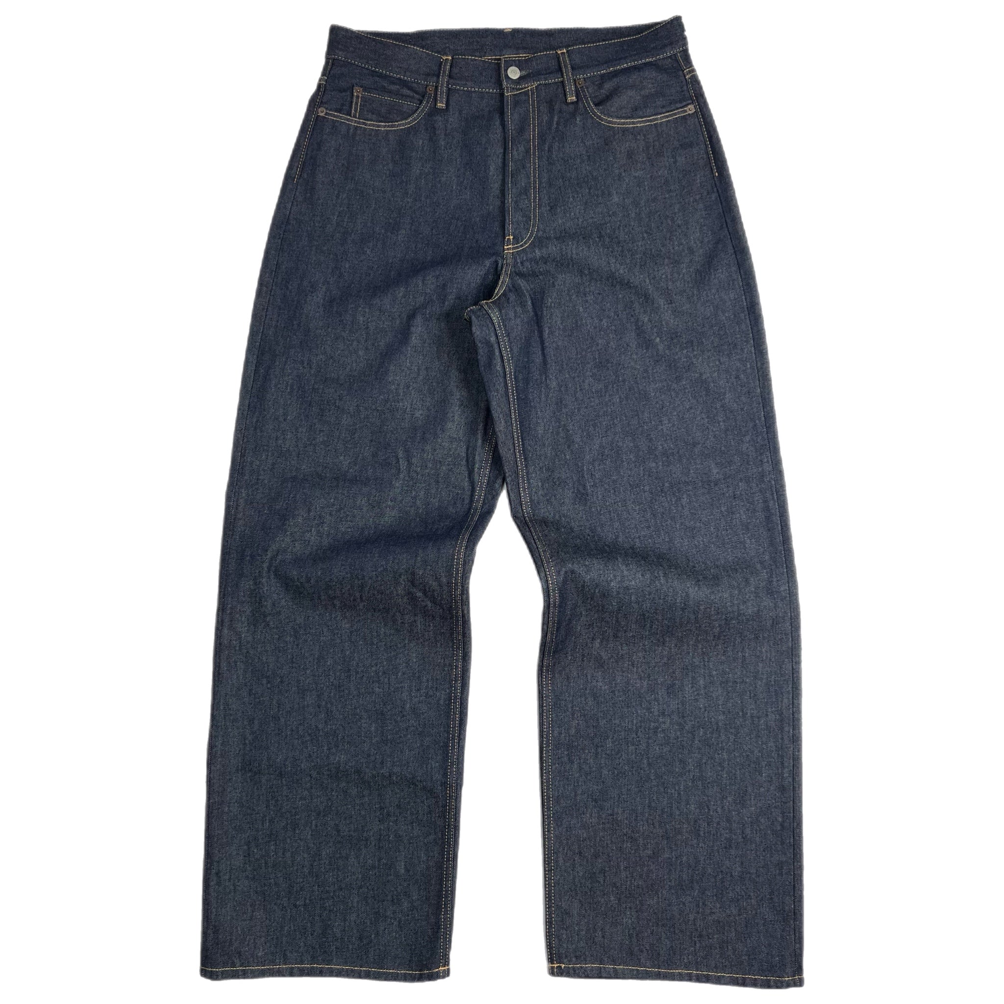 Acne Studios Loose Fit 1981M Indigo Blue Jeans