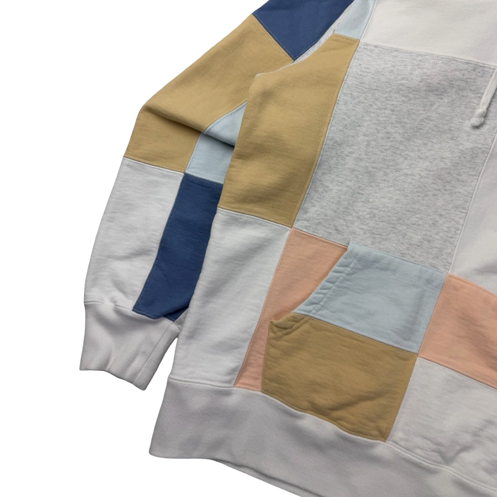 Supreme Patchwork Hoodie White (FW17)