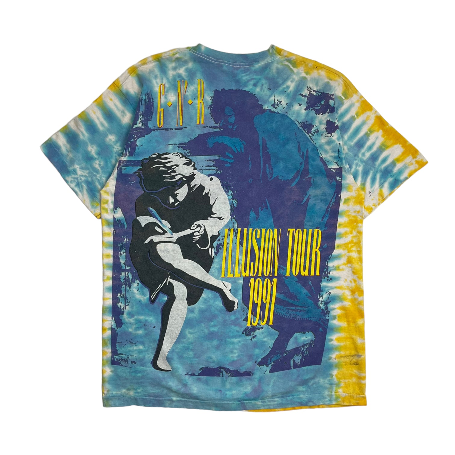 1991 Guns And Roses Tie Dye Tour Tee