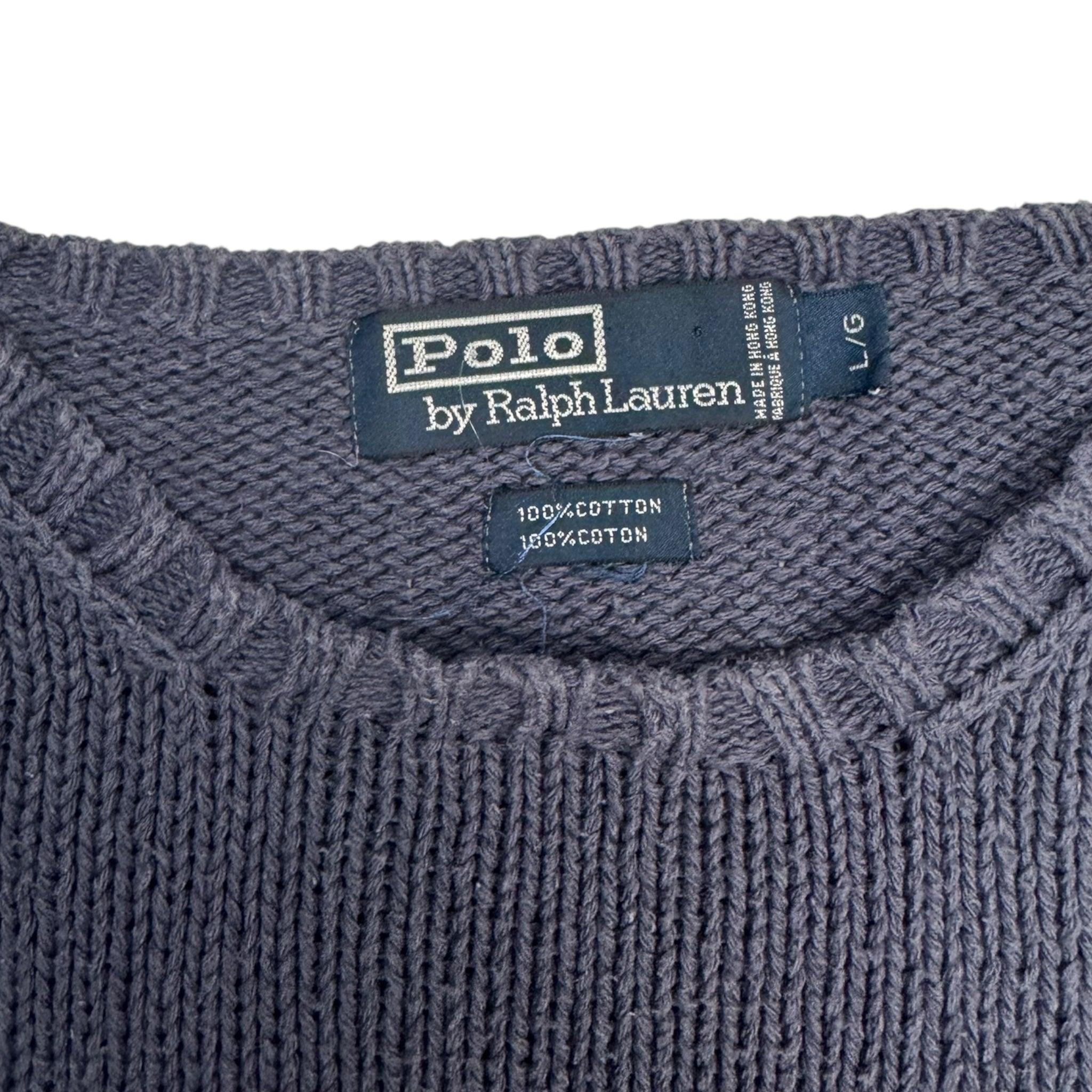 Vintage Polo Ralph Lauren Knit Crewneck Purple