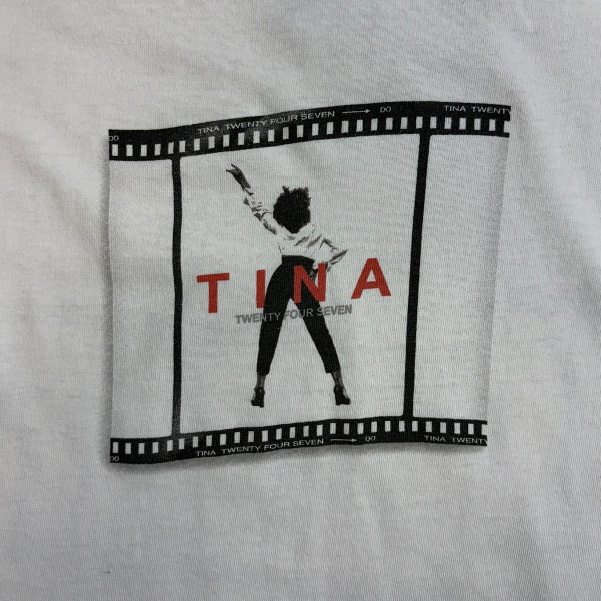 Vintage 1999 Tina Turner "Twenty Four Seven" Tour T-Shirt White