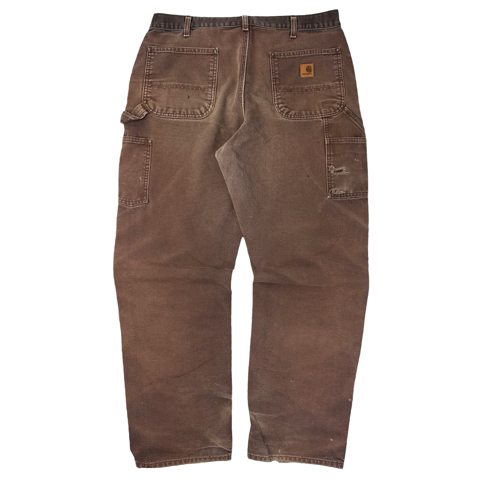 Faded Light Brown Carhartt Double Knee Bottoms