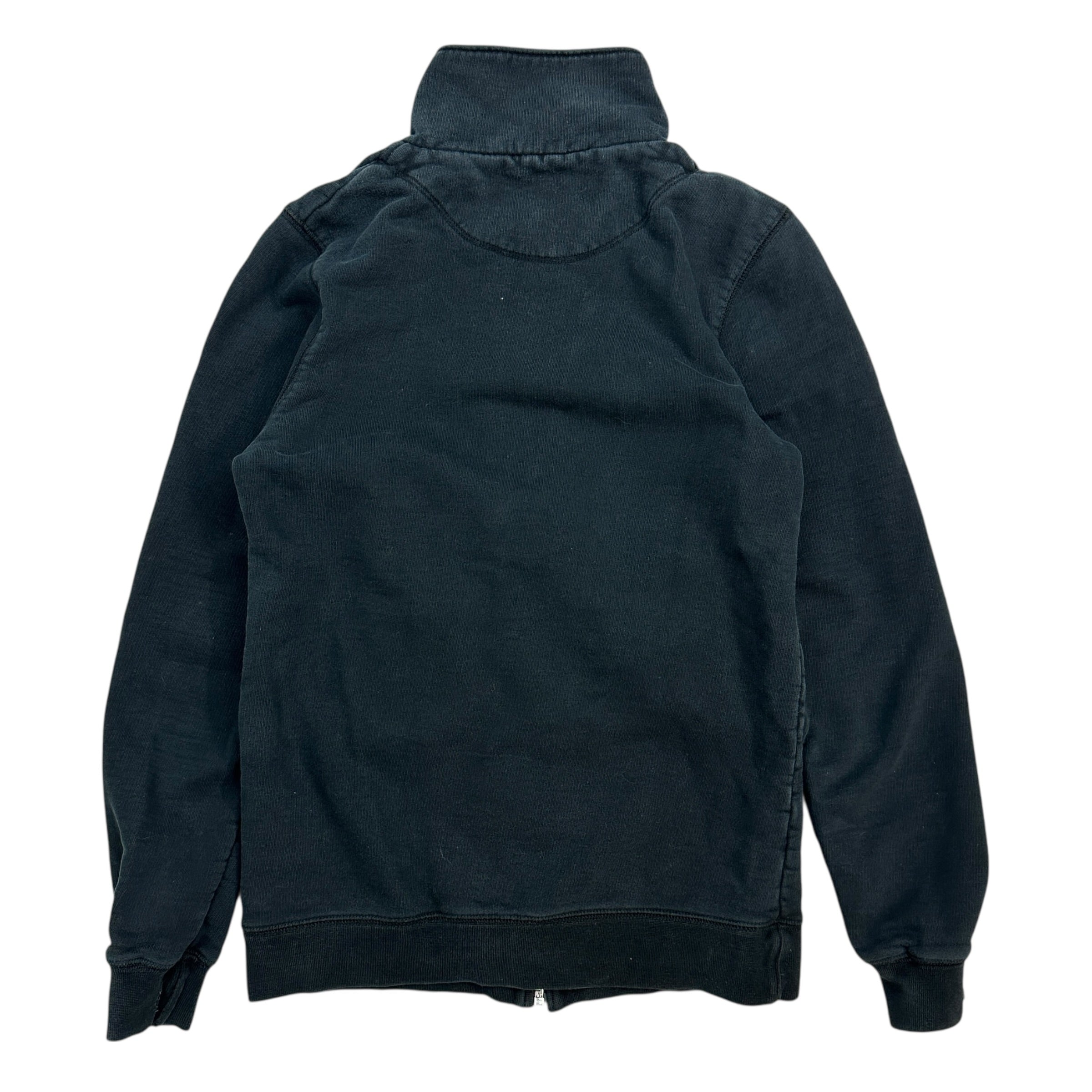(W) Vintage Y2K French Connection Zip Up Sweater Black