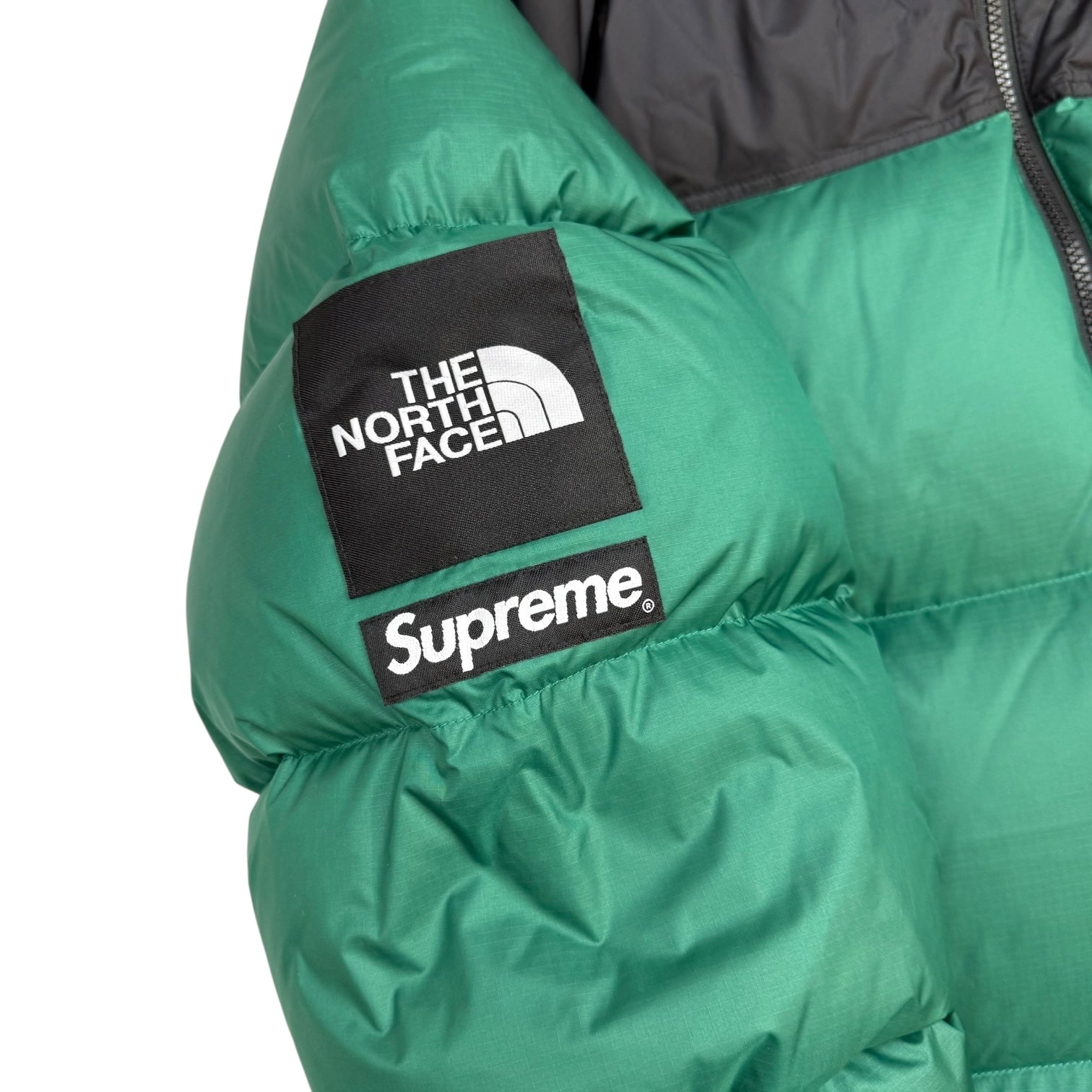 Supreme x The North Face Nuptse Jacket Green