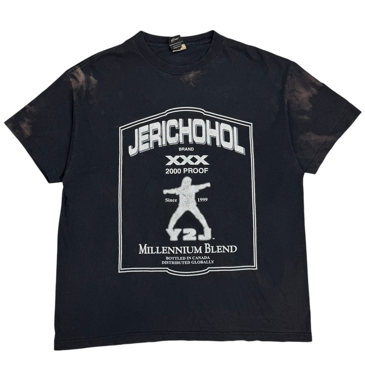 2001 WWE Chris Jericho Y2J 2000 Proof Jerichohol Tee Black