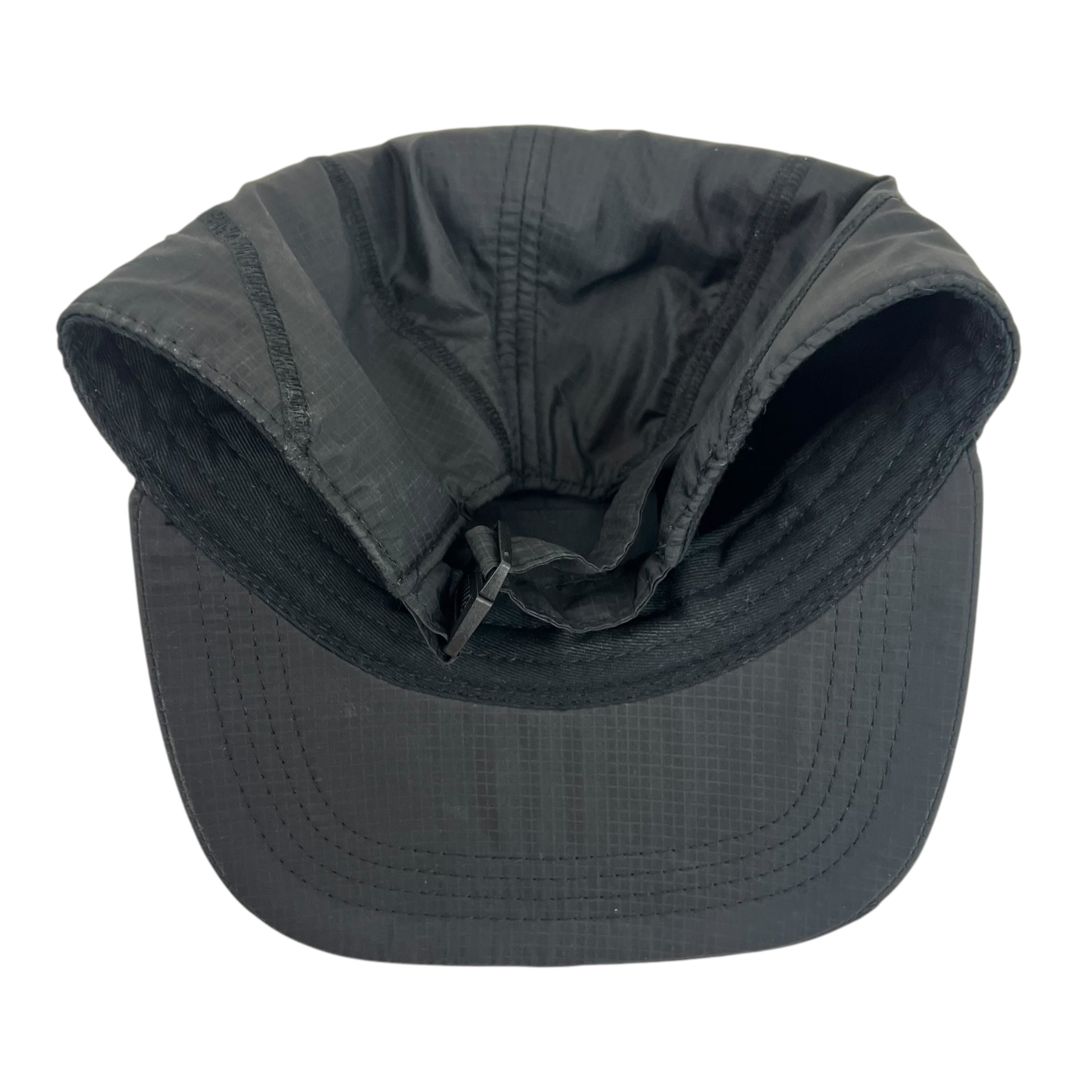 A Cold Wall Nylon Logo Cap Black