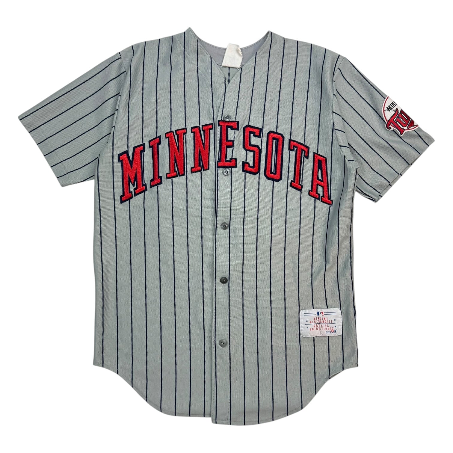 Vintage CCM Minnesota Twins Kirby Puckett Jersey Grey