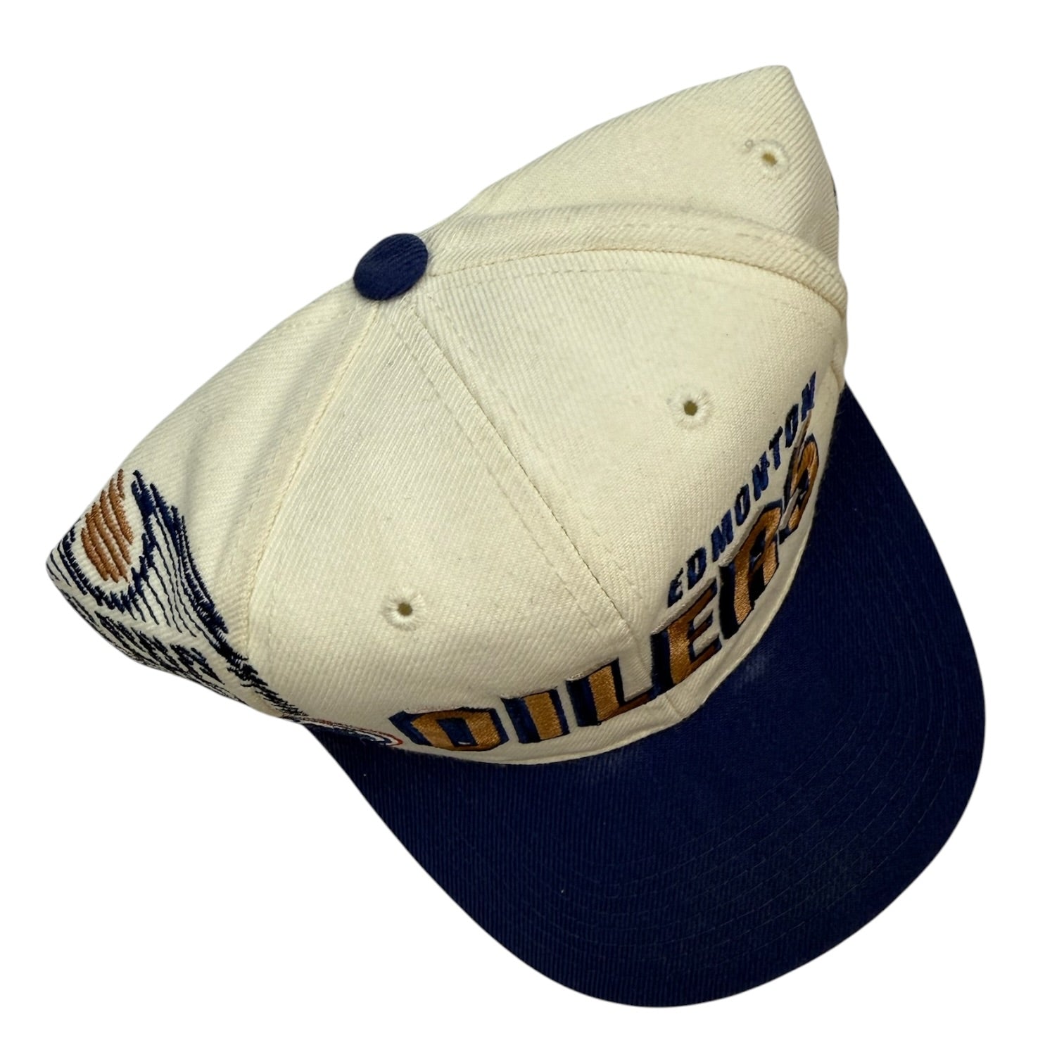 Vintage Edmonton Oilers Laser Sports Specialties Snapback