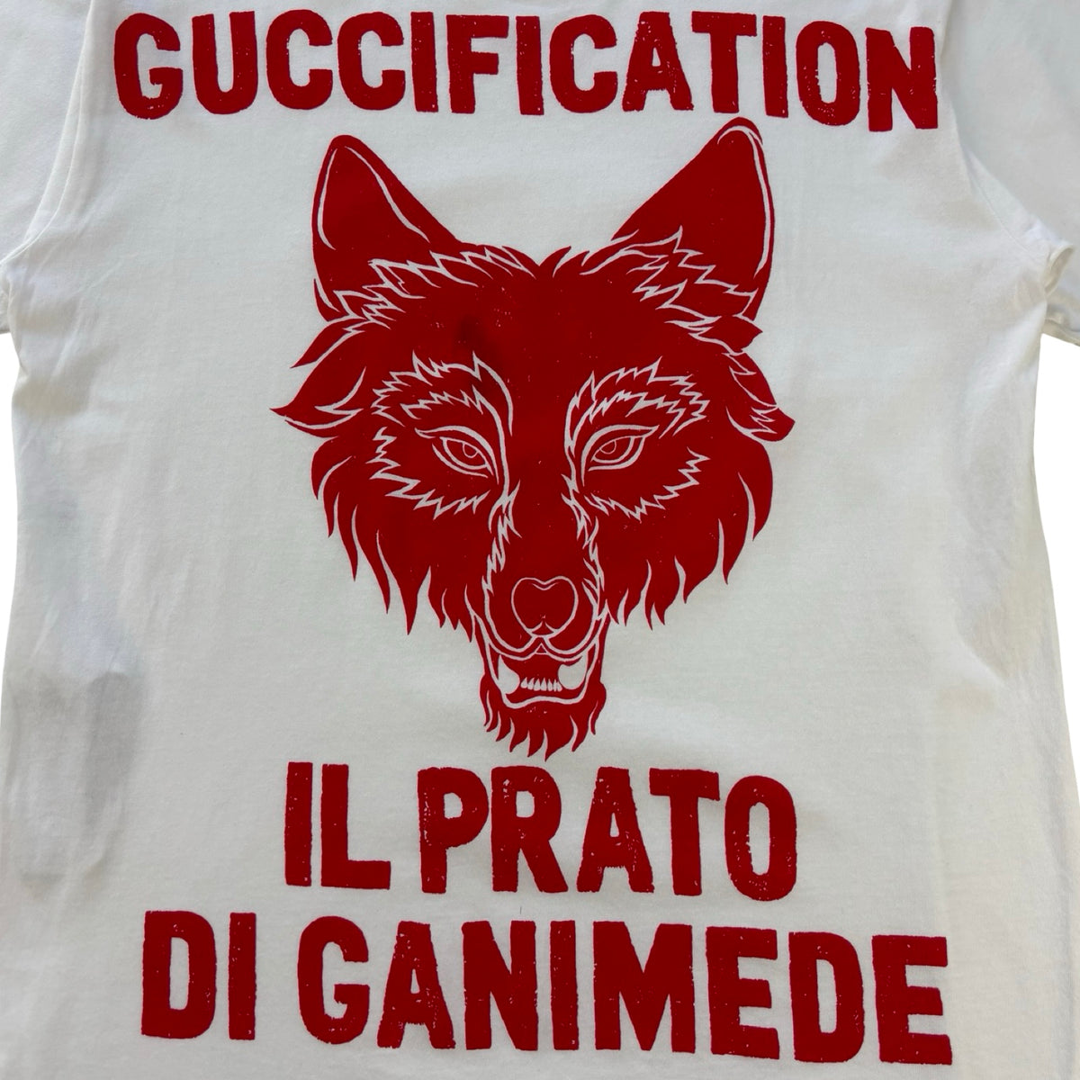 Gucci “Guccification” Tiger Head Tee White