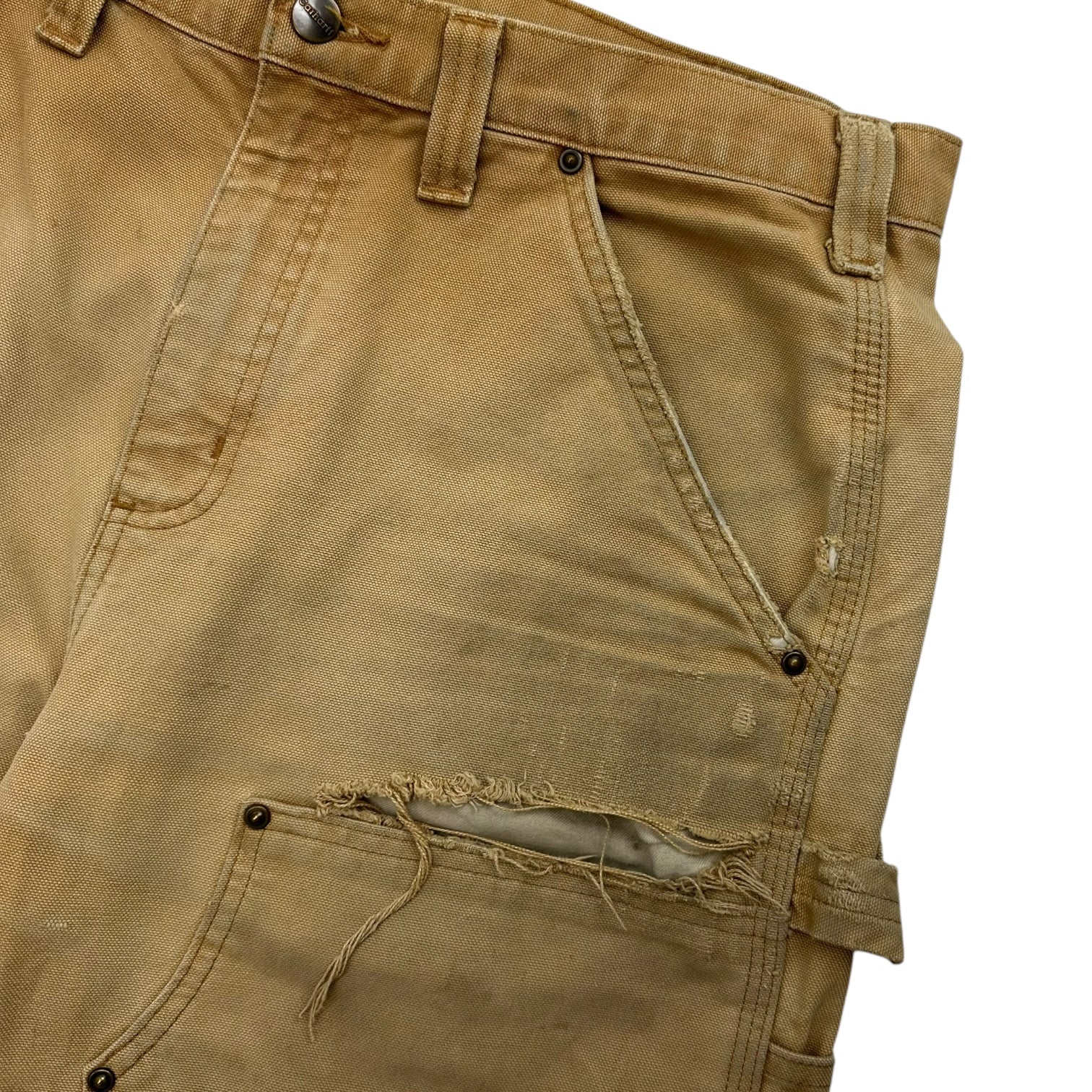 Vintage Carhartt Double Knee Pants Tan