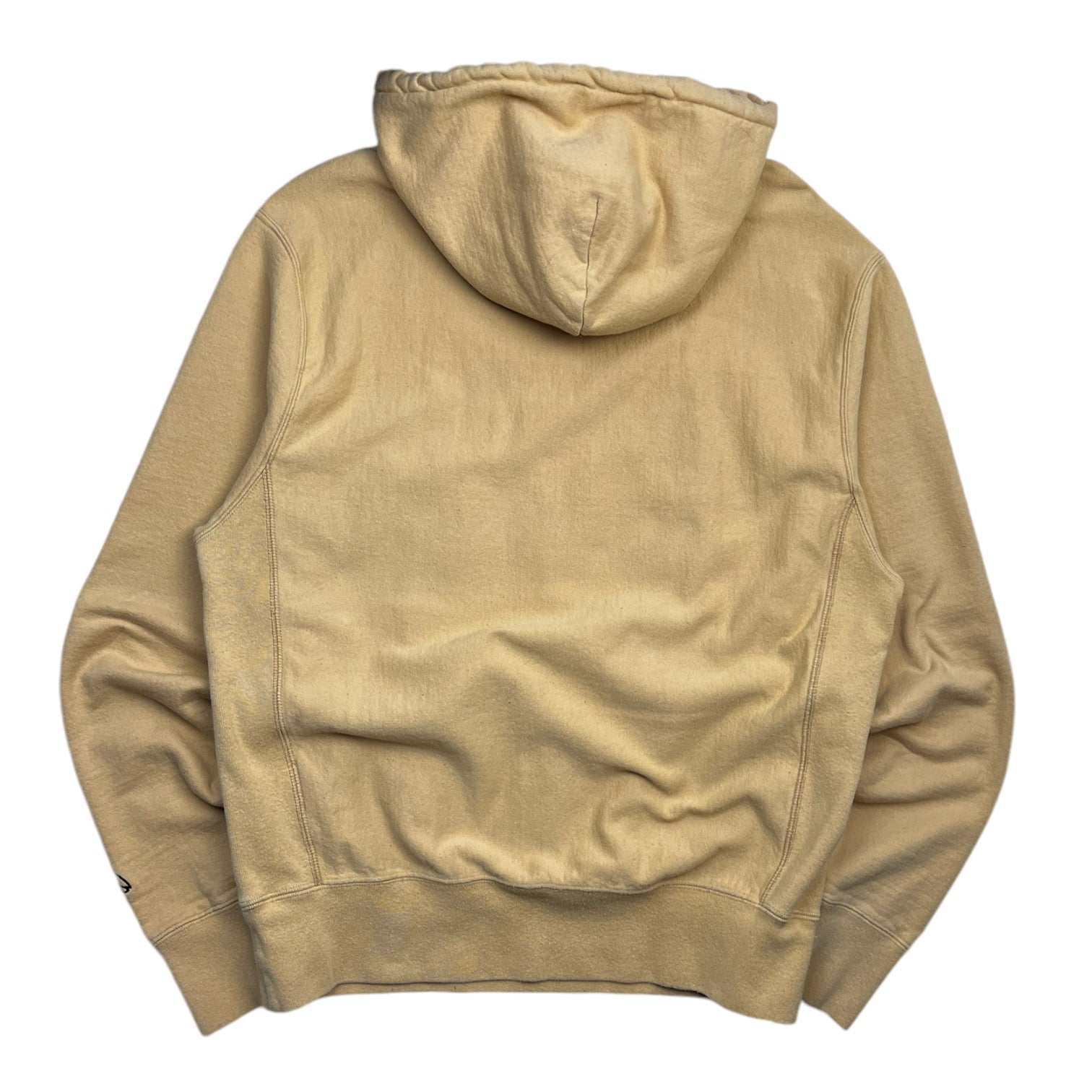 OVO Pompom Script Hoodie Beige