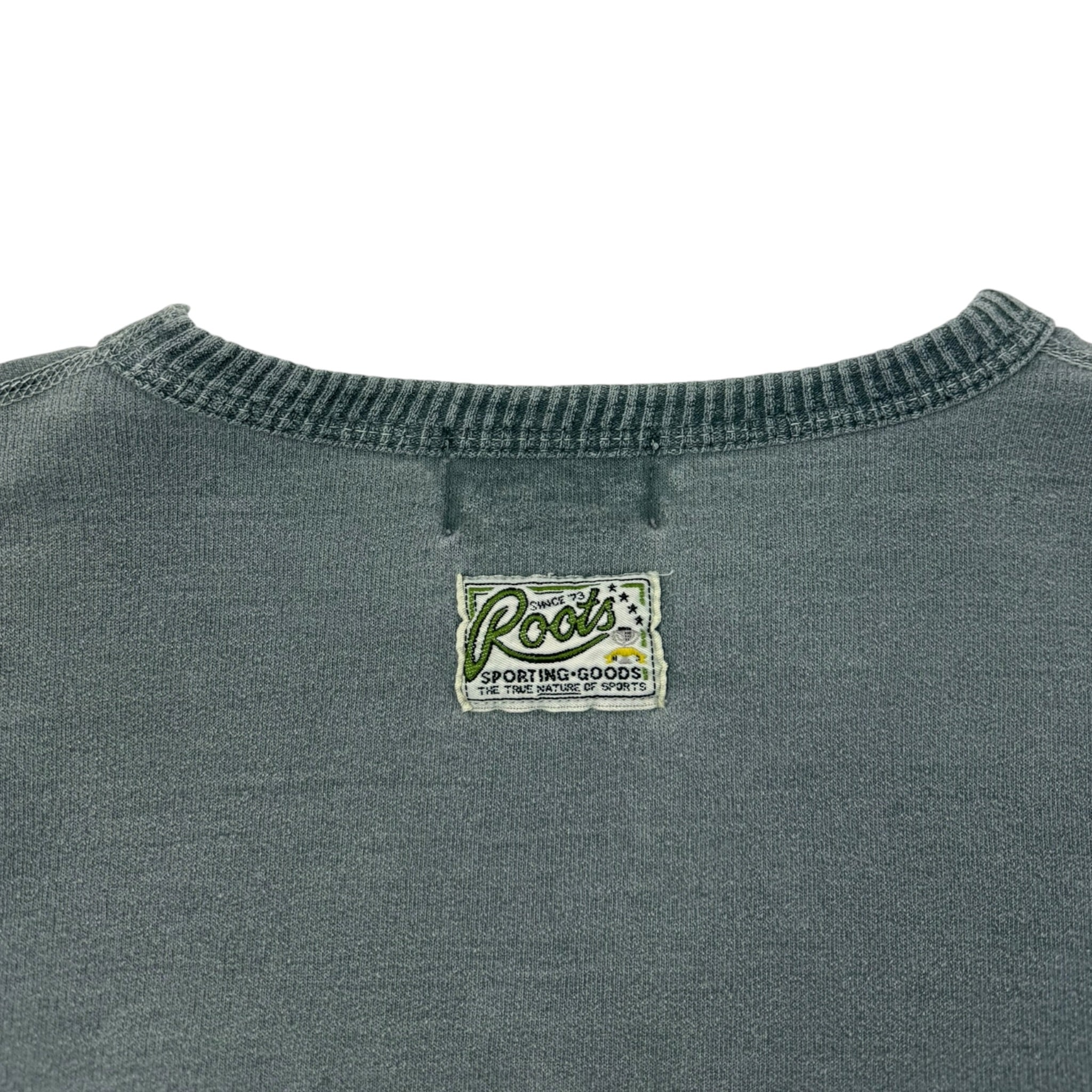 Vintage Roots Heavyweight Crewneck Teal