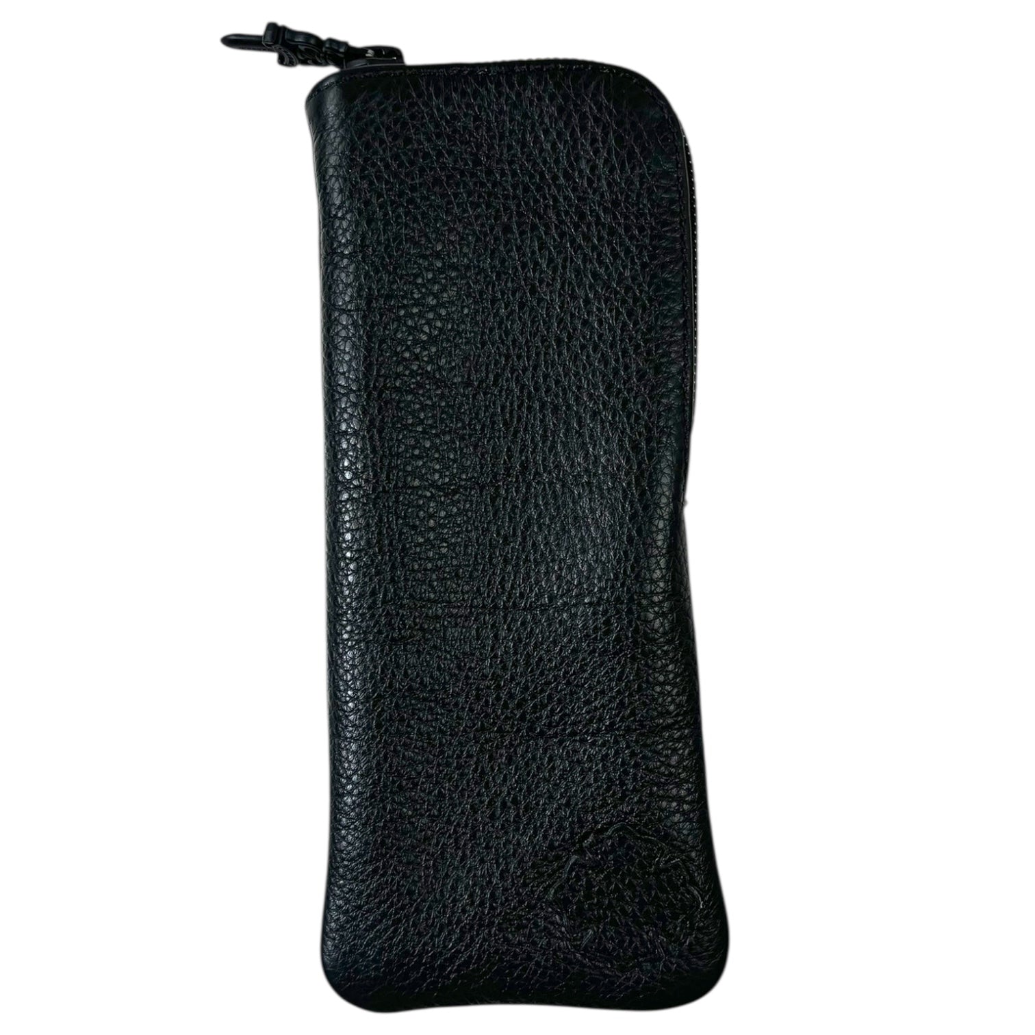 Chrome Hearts Leather Sunglasses Case Black