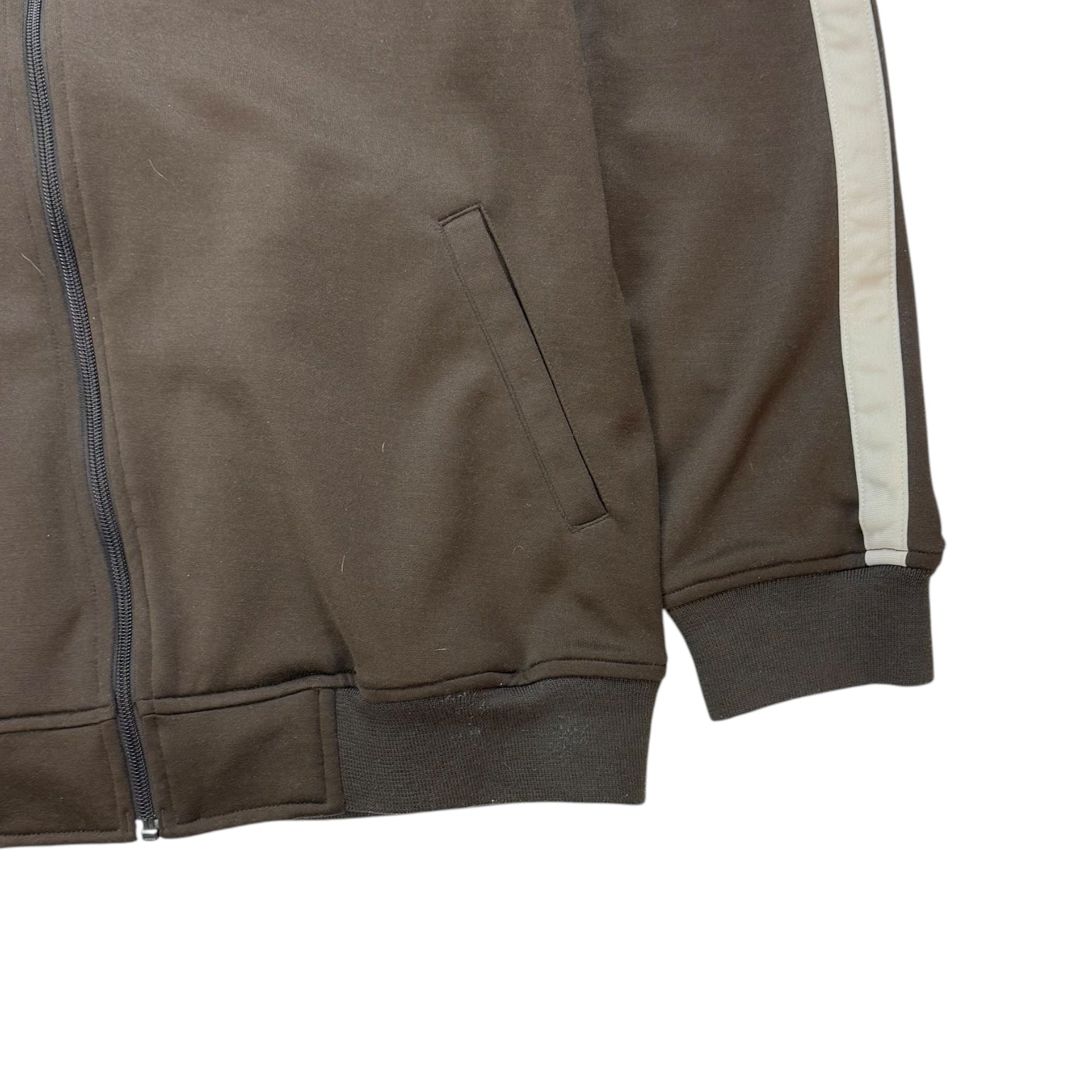 Stussy Zip Up Track Jacket Brown/Biege