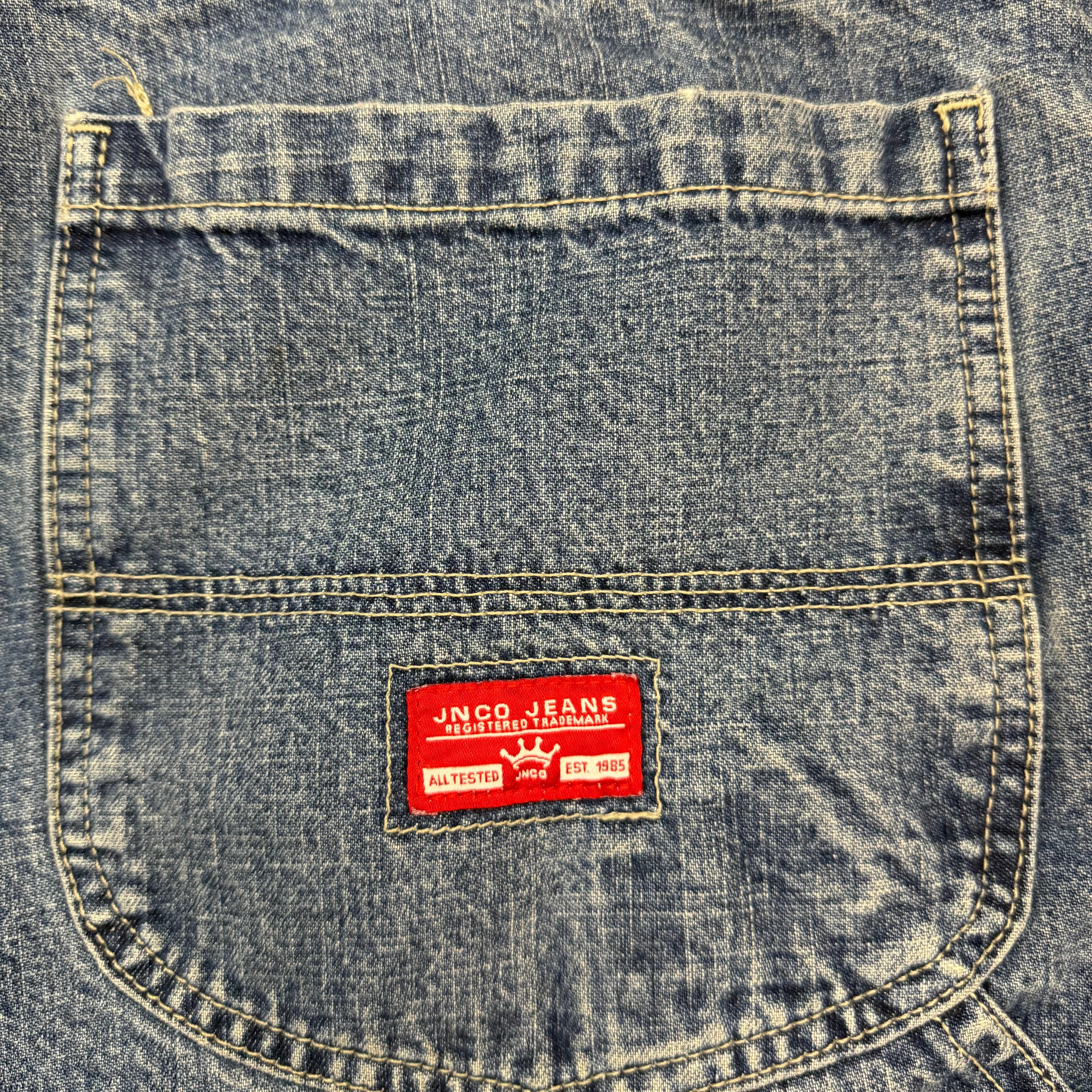 Vintage JNCO Jeans Denim Shorts Blue