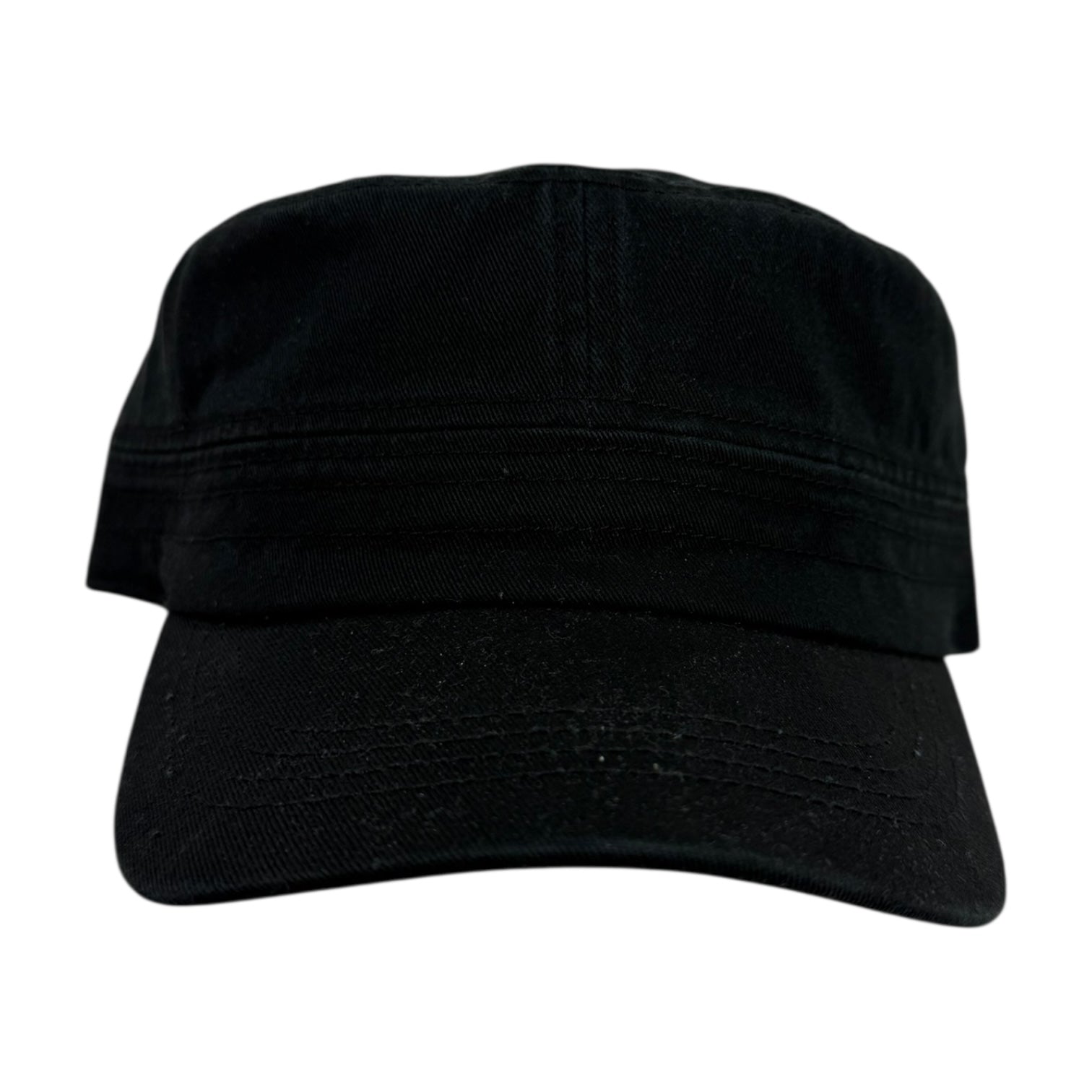 Stüssy Helvetica Logo Cadet Cap Black