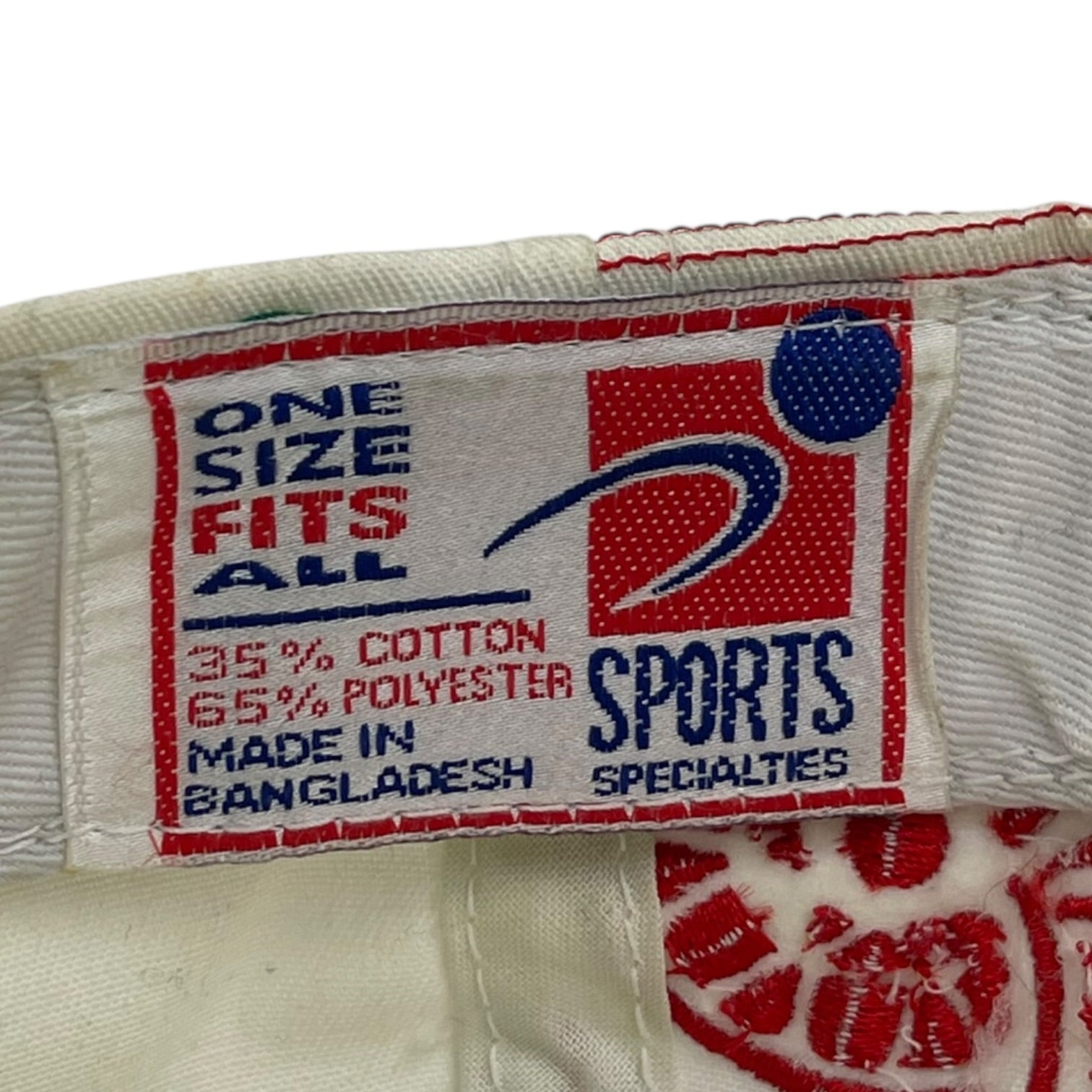 Vintage Detroit Red Wings Laser Sports Specialties Hat