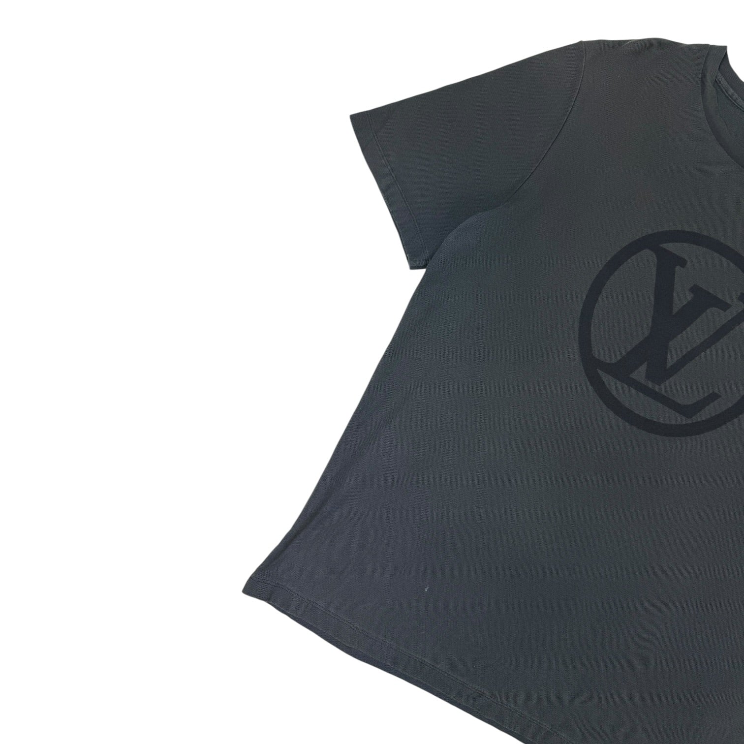 Louis Vuitton LV Circle Graphic T-Shirt Dark Grey