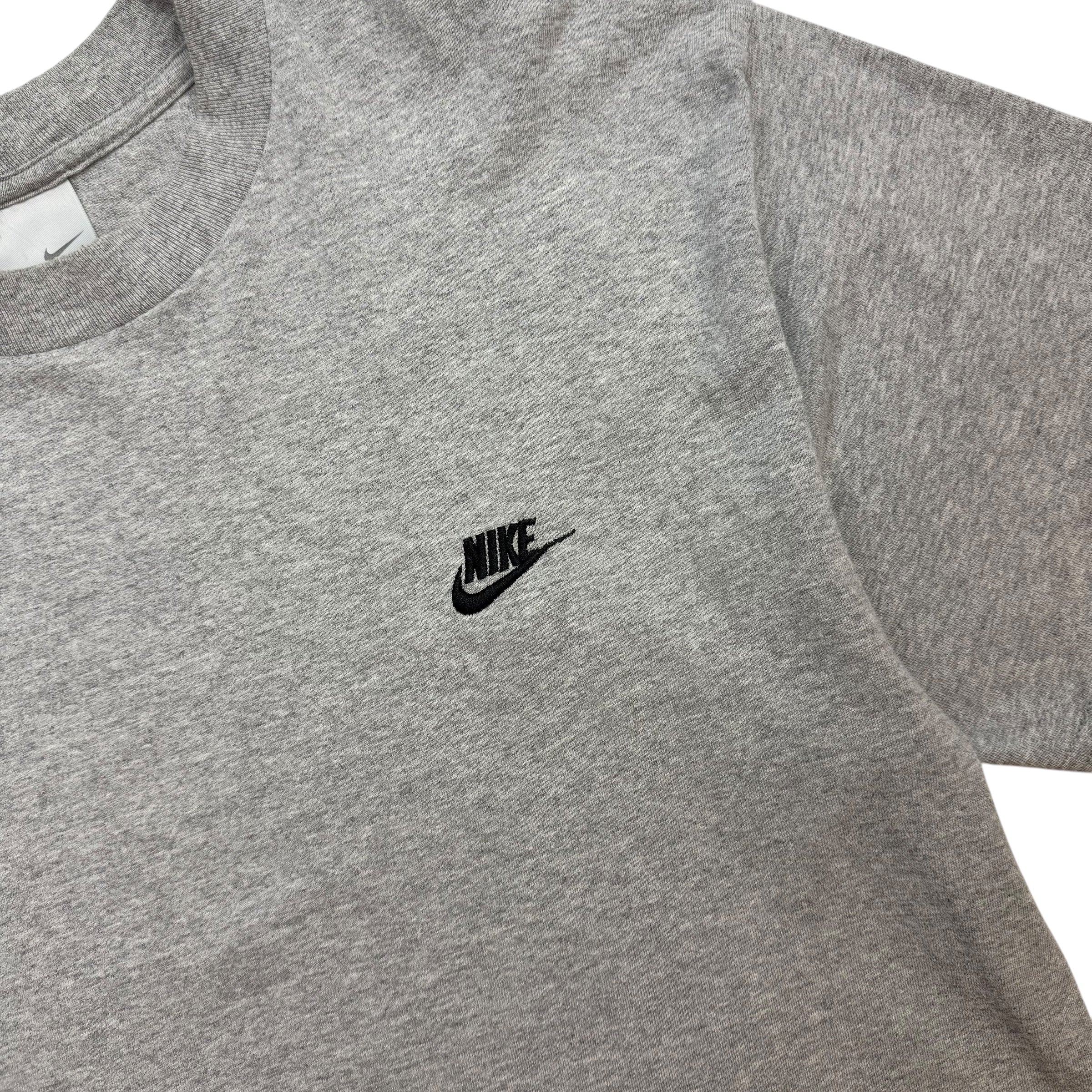 Vintage Nike Spellout Logo Tee Grey