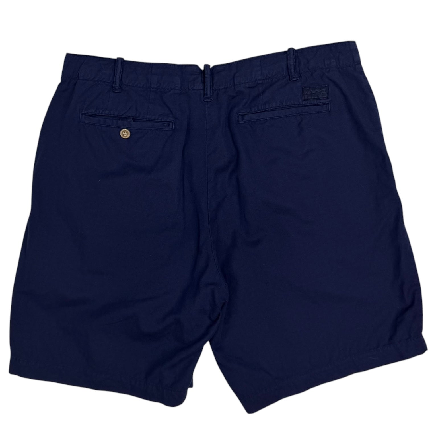Vintage Polo Ralph Lauren Chino Linen Shorts Navy