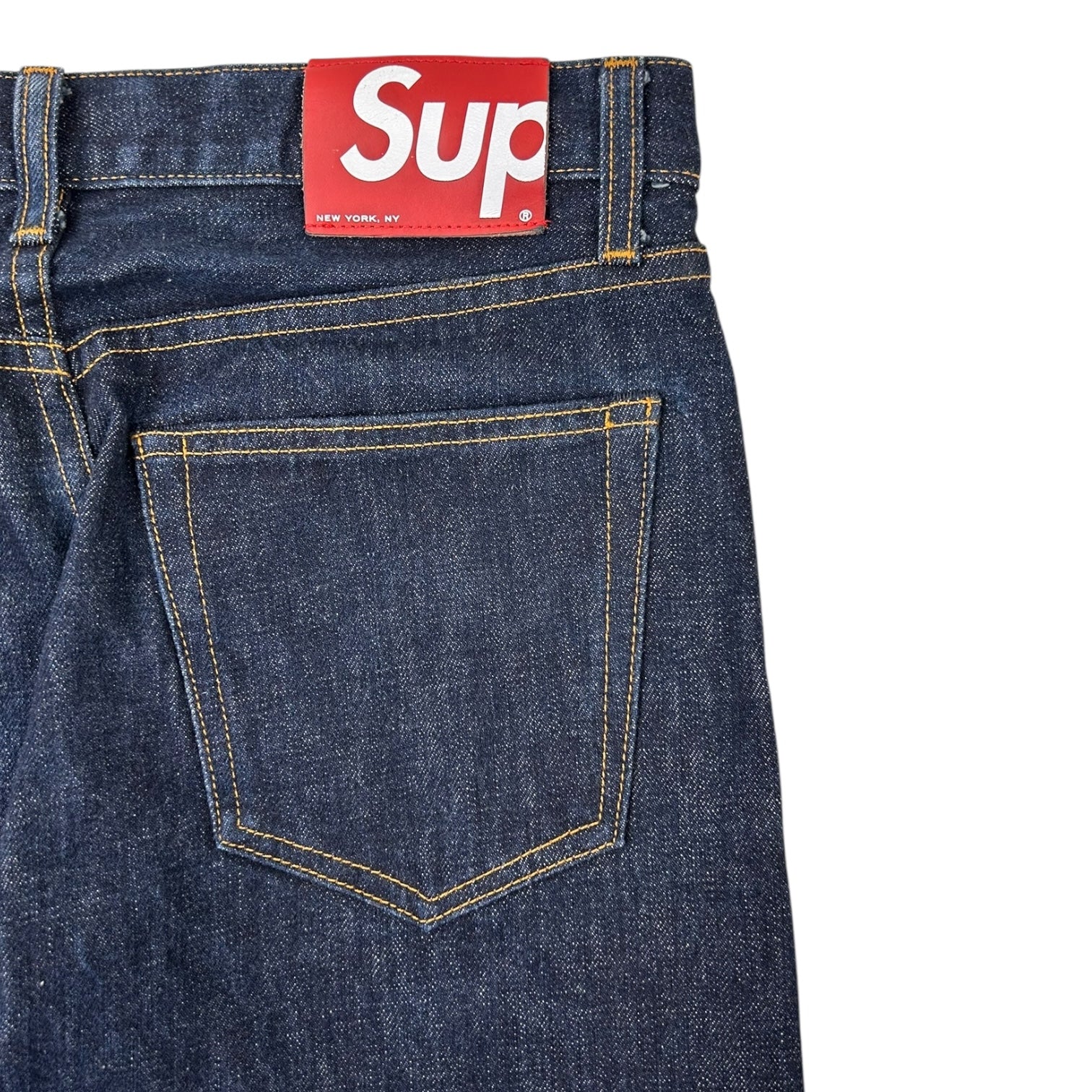 Supreme Denim Jeans Raw