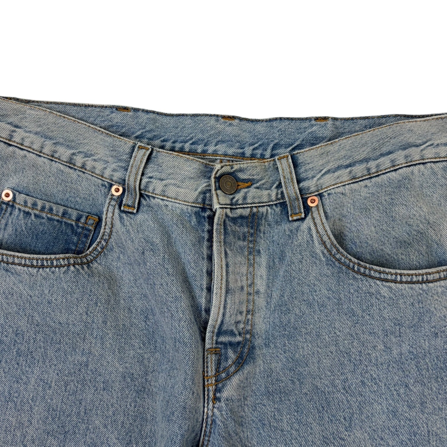 Gucci Straight-Leg Logo Jean Light Wash