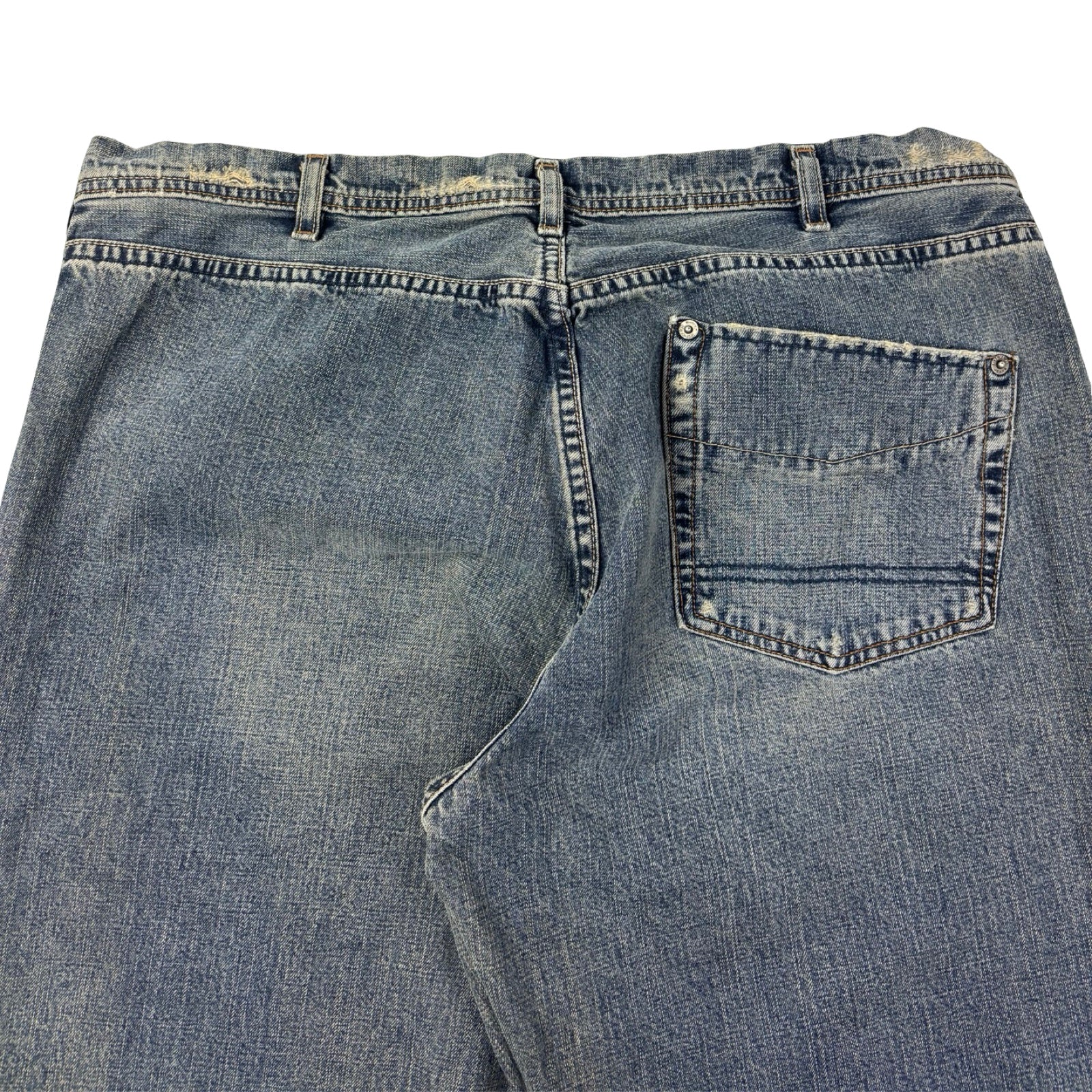 Vintage Y2K Silver Jeans Single Pocket Baggy Denim