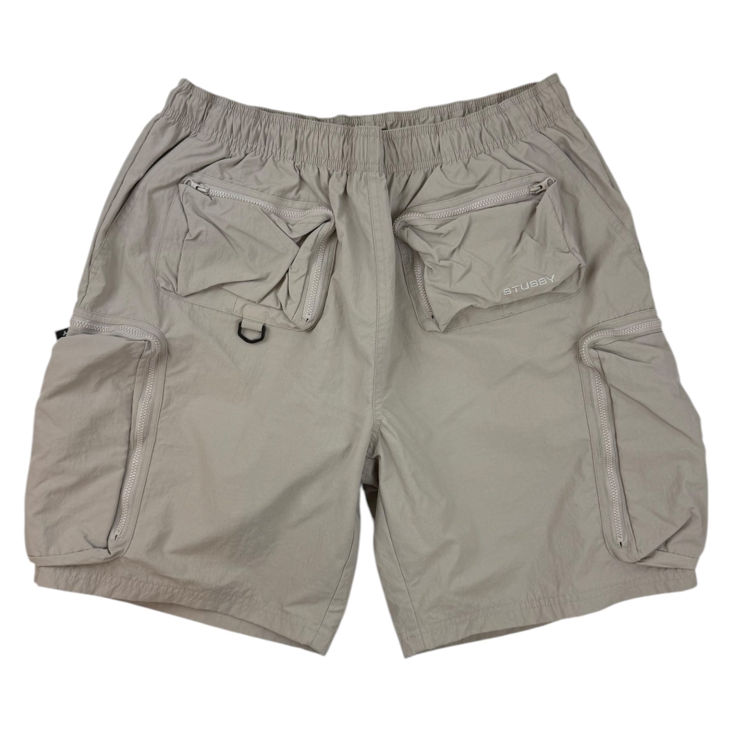 Stüssy Nylon Approach Shorts Stone Grey