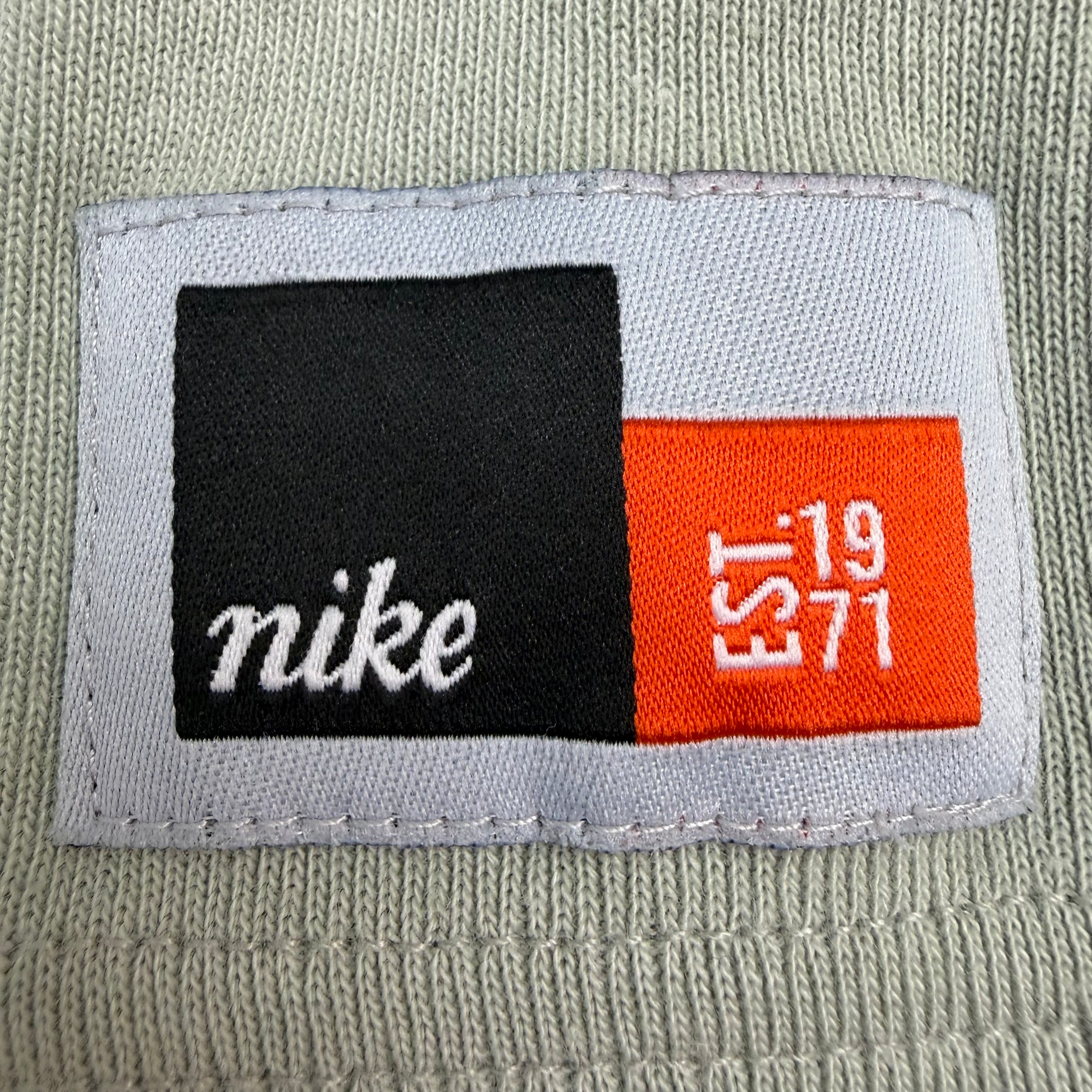 Vintage Nike Quarter Zip Golf Polo Tan