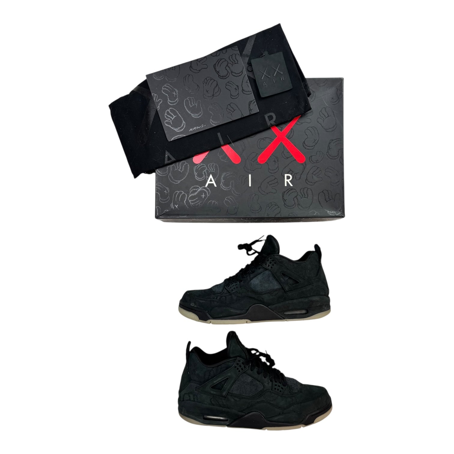 Jordan 4 Retro Kaws Black (Used)