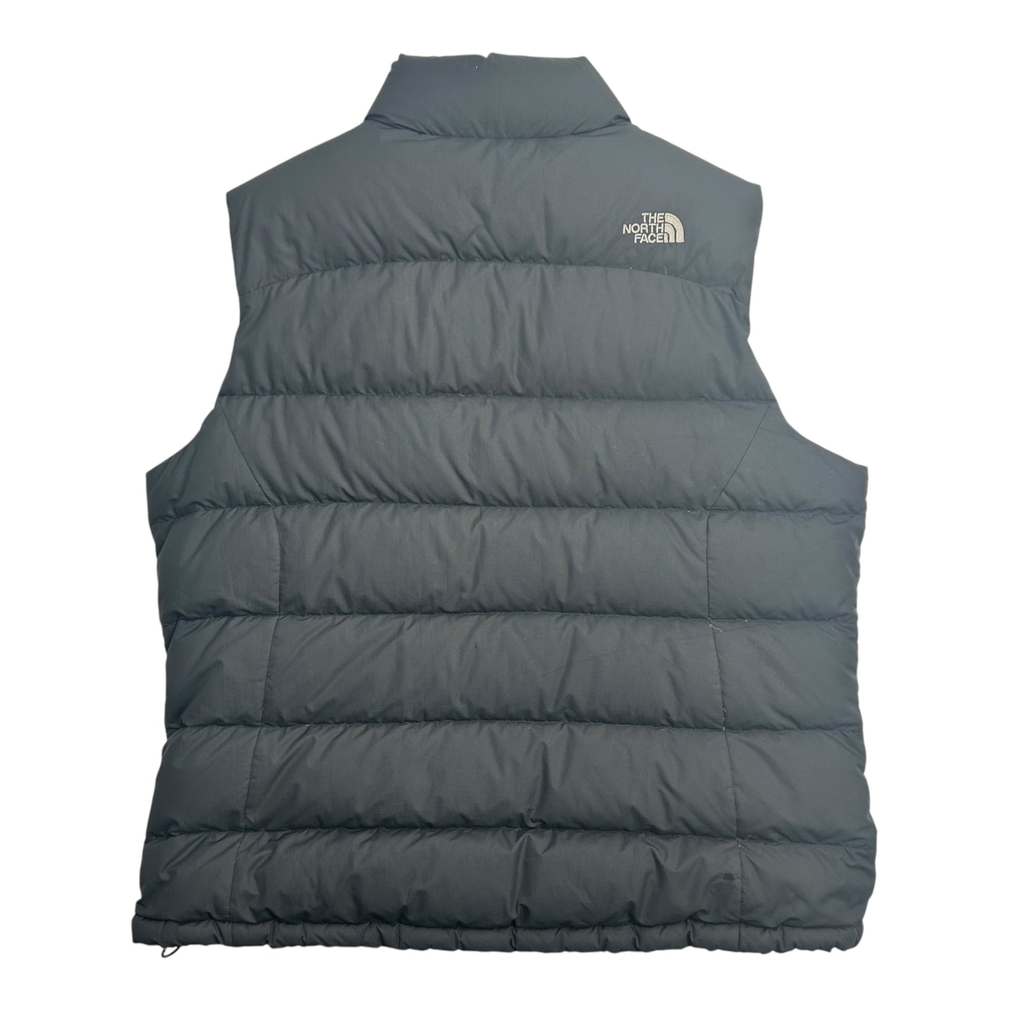 Vintage The North Face 700 Womens Puffer Vest Charcoal