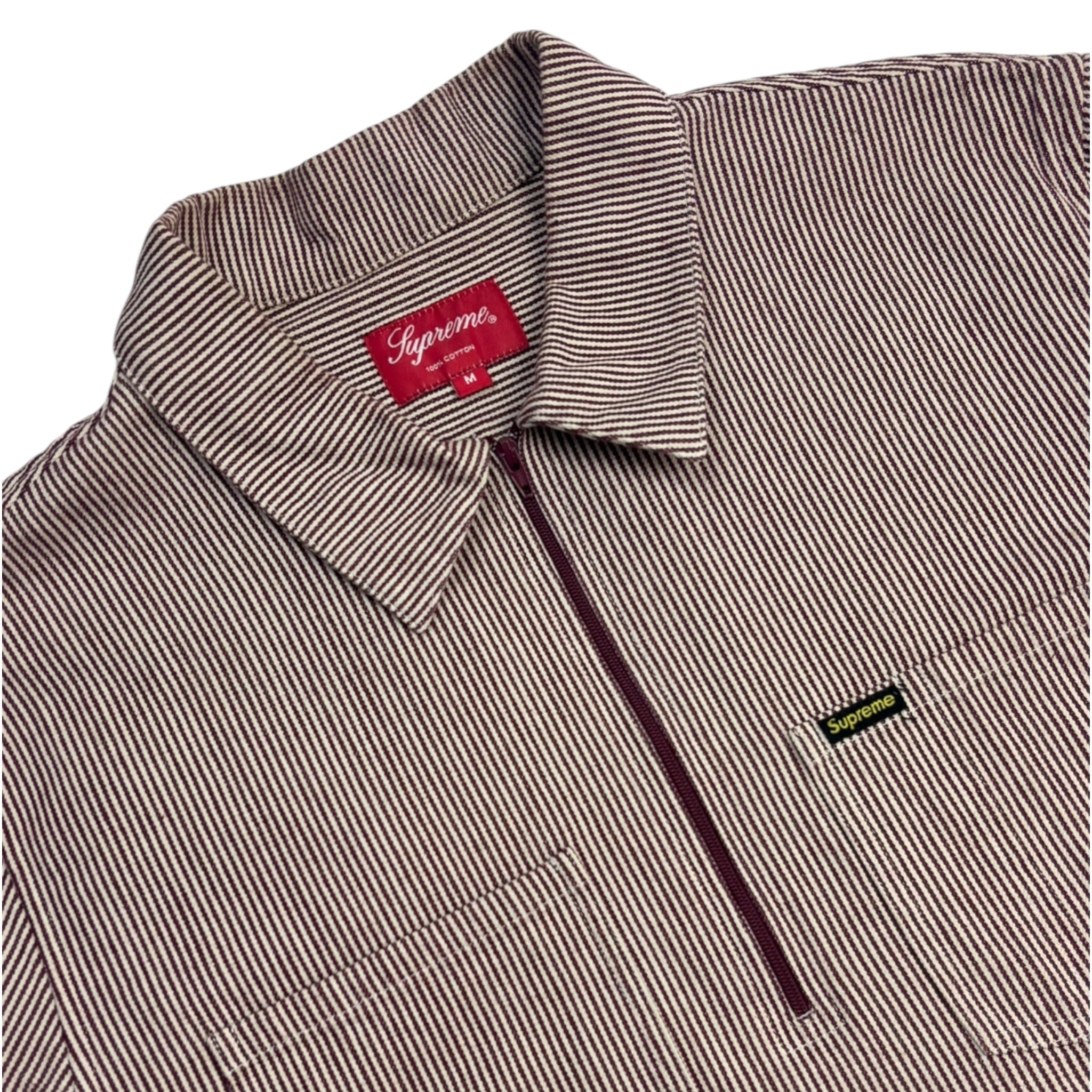 Supreme SS14 Half Zip Work Shirt